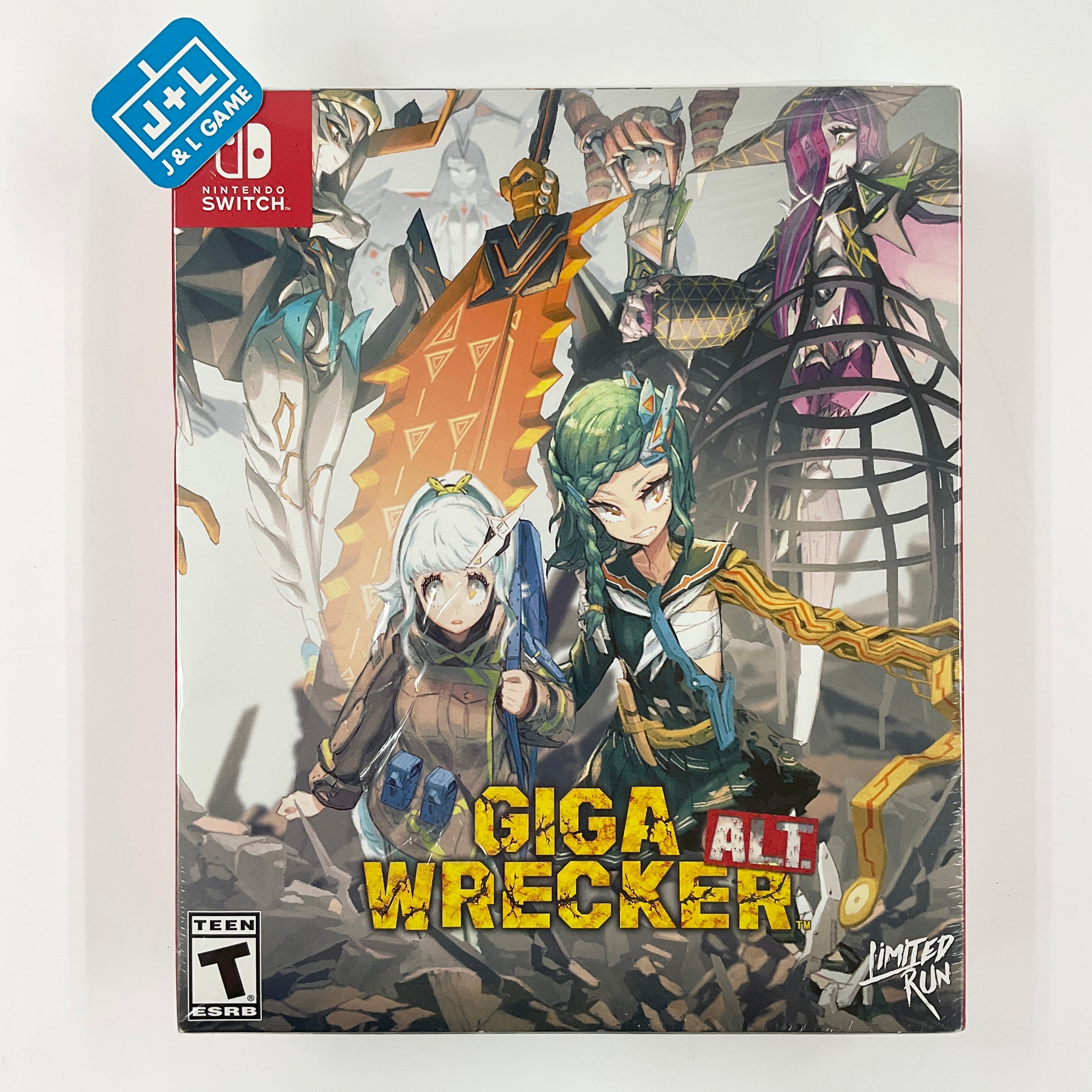 Giga Wrecker Alt. Collector's Edition (Limited Run #033) - (NSW) Nintendo Switch Video Games Limited Run Games   