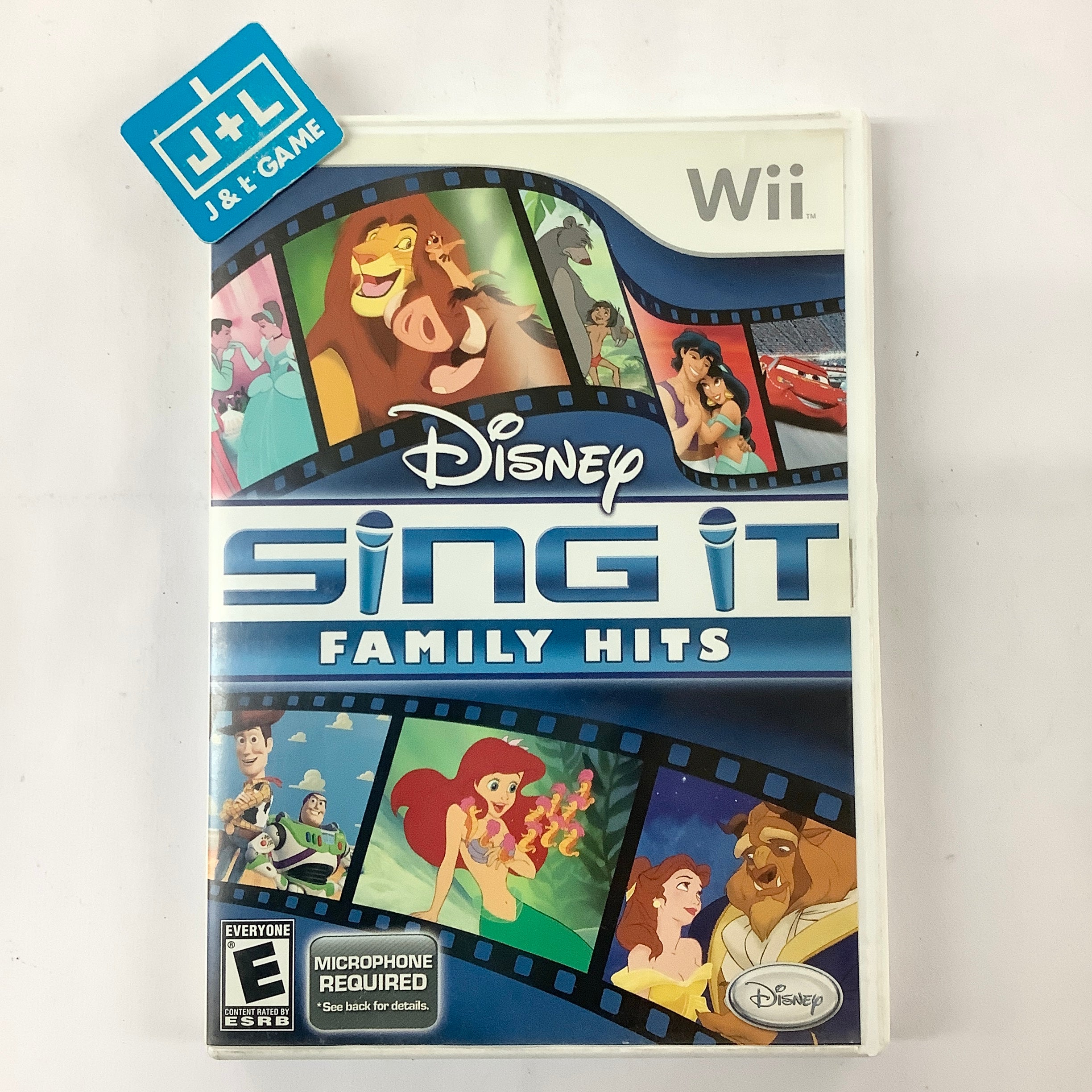 Disney Sing It: Family Hits - Nintendo Wii [Pre-Owned] Video Games Disney Interactive Studios   