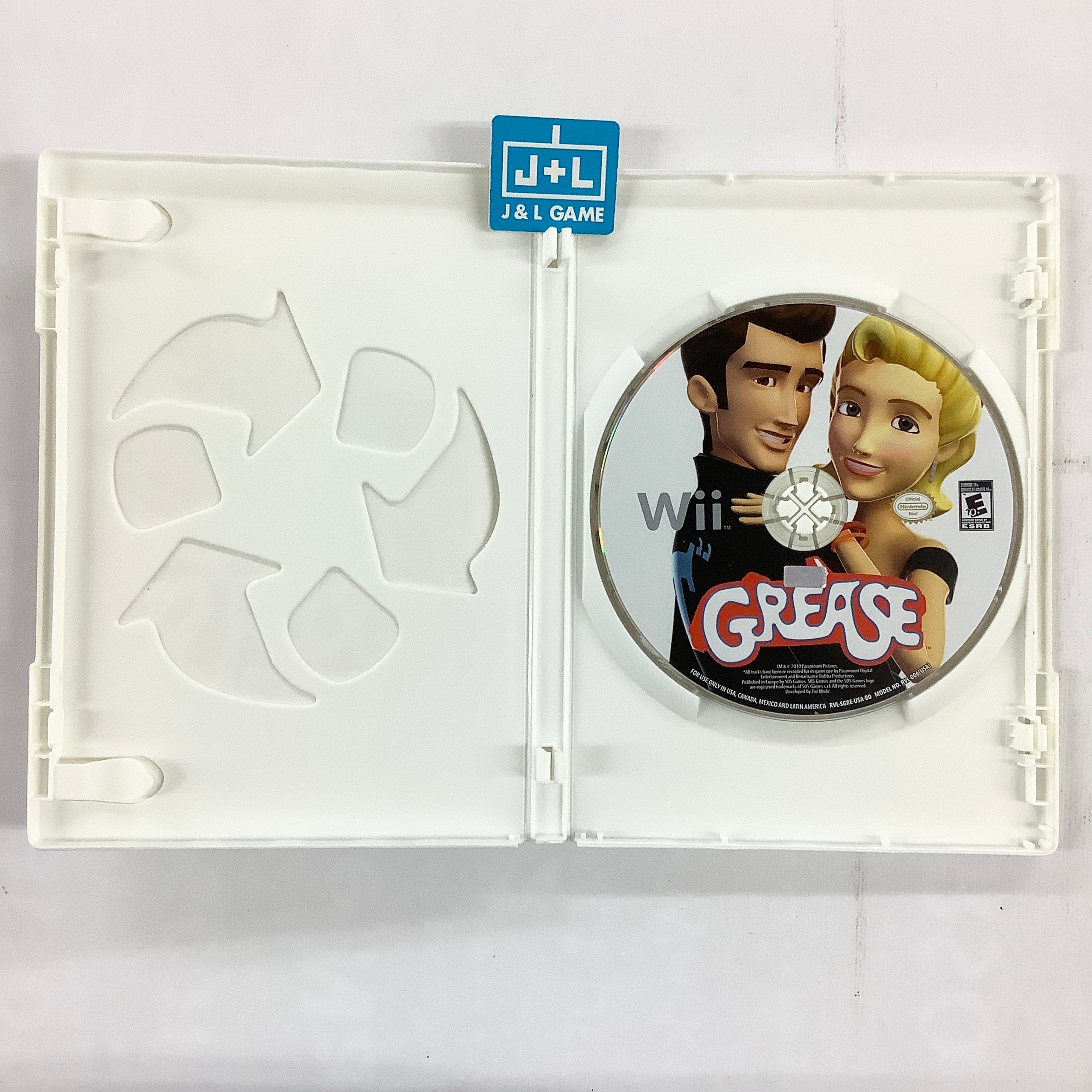 Grease: The Official Video Game - Nintendo Wii [Pre-Owned] Video Games 505 Games   
