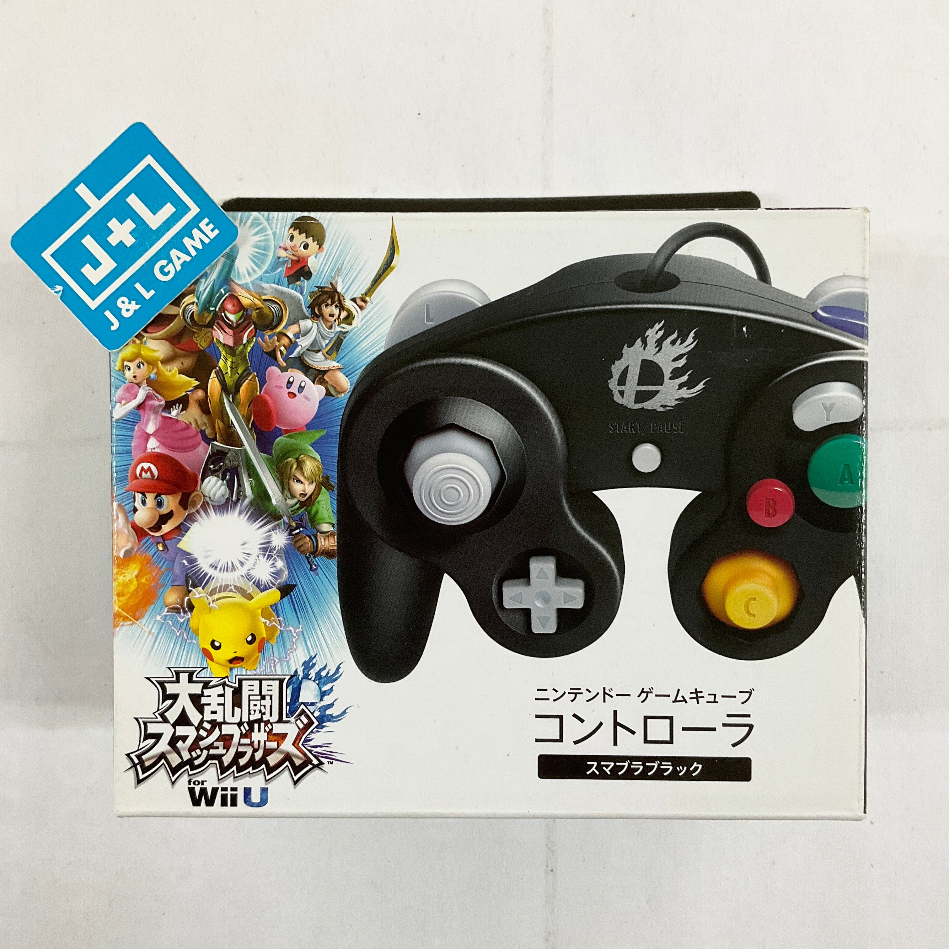 Nintendo GameCube Controller (Super Smash Bros) (Black) - (GC) GameCube [Pre-Owned] Accessories Nintendo   