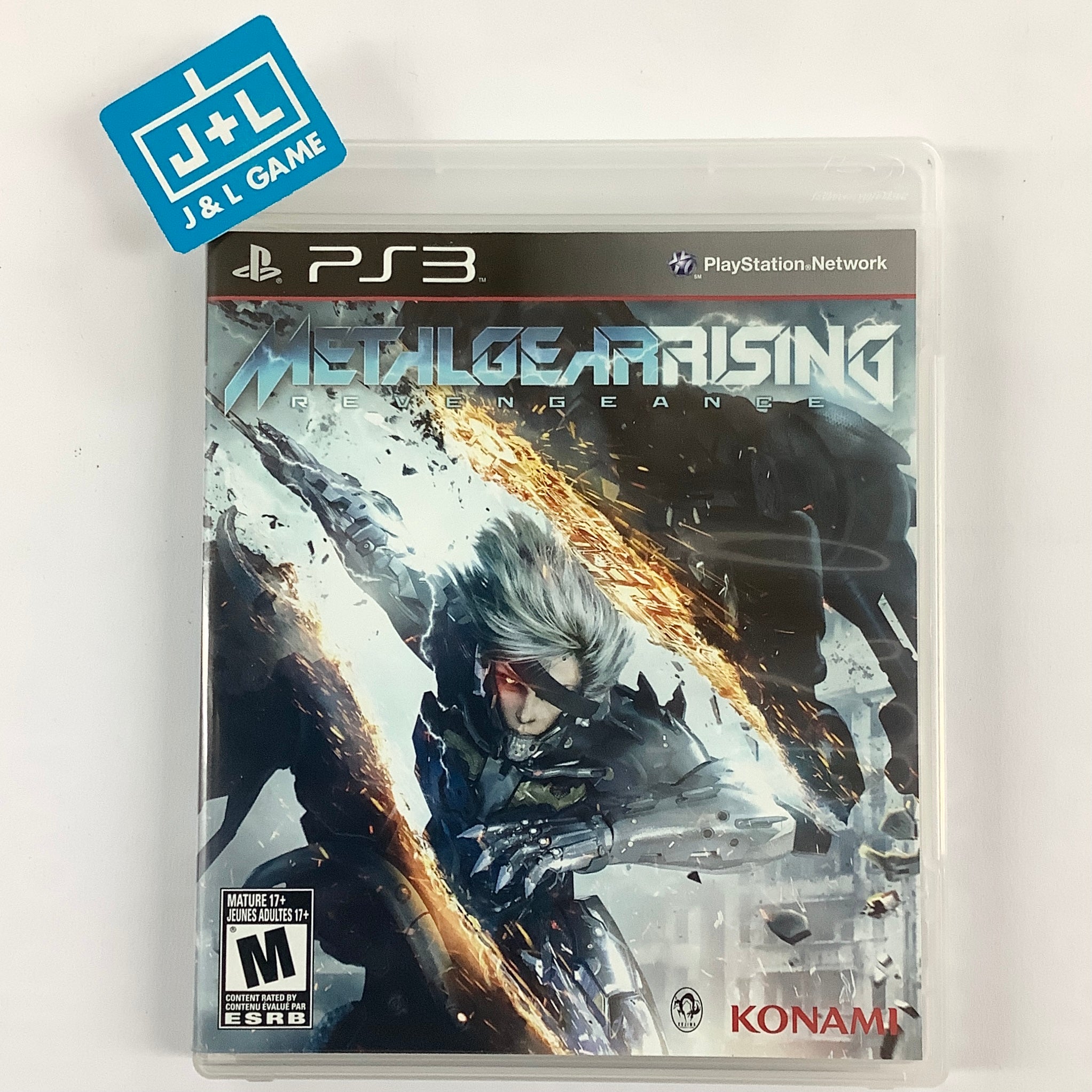 Metal Gear Rising: Revengeance - (PS3) PlayStation 3 [Pre-Owned] Video Games Konami   