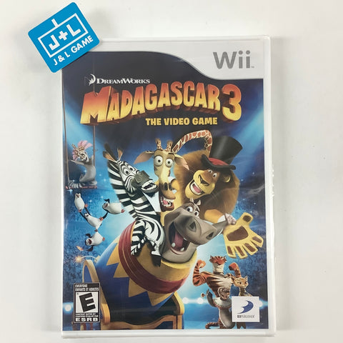 Madagascar 3: The Video Game - Nintendo Wii Video Games D3Publisher   