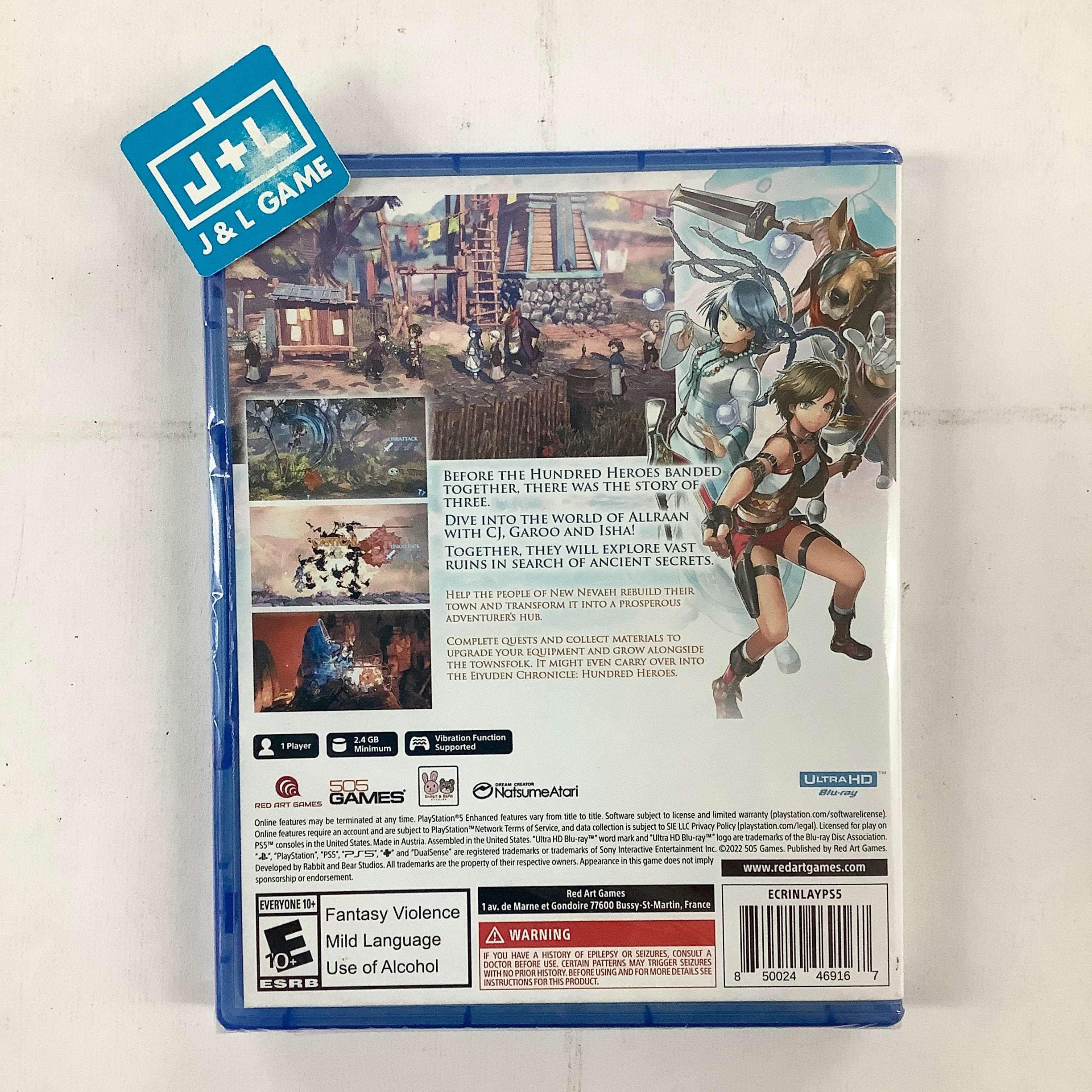 Eiyuden Chronicle: Rising - (PS5) PlayStation 5 Video Games Red Art Games   