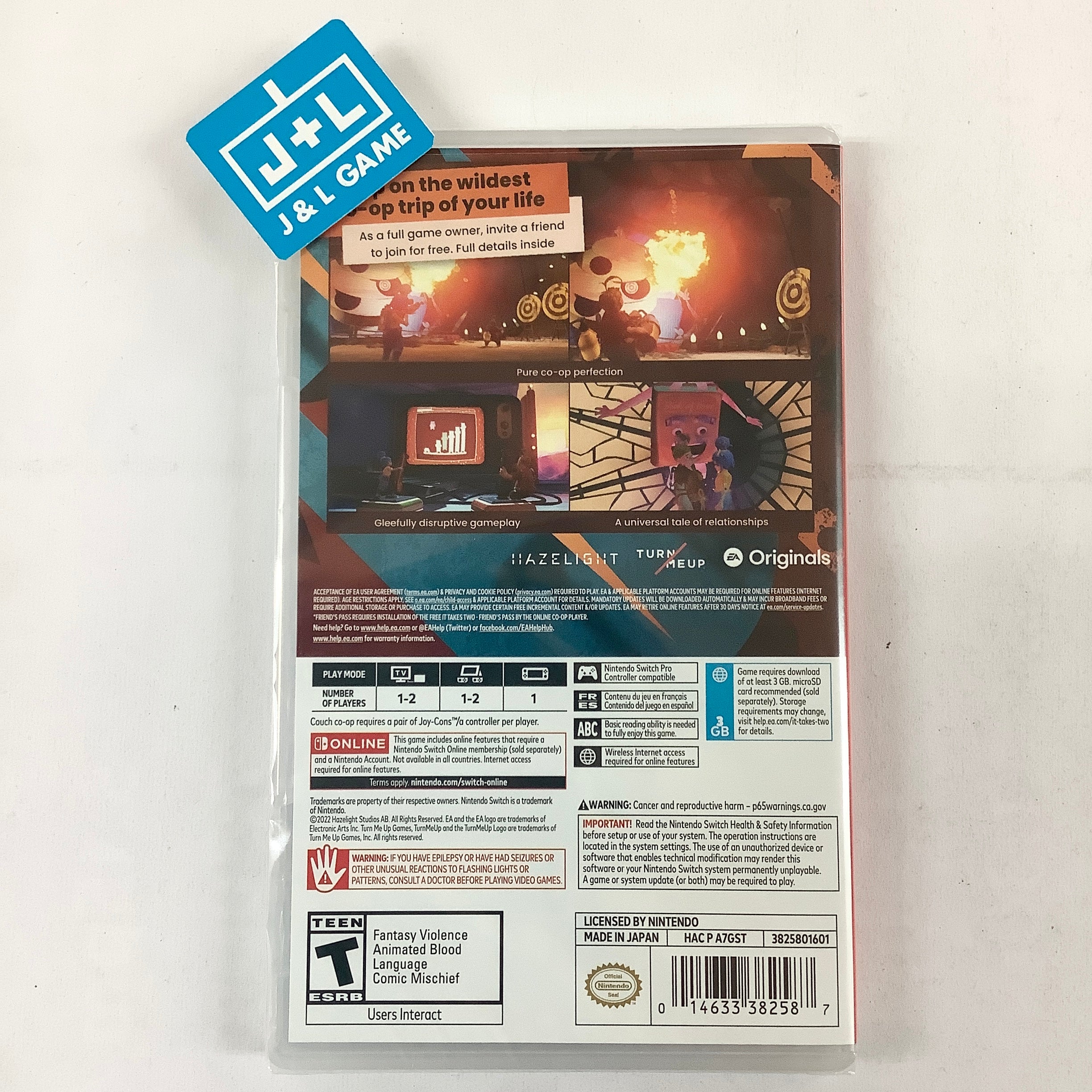 It Takes Two - (NSW) Nintendo Switch Video Games Electronic Arts   
