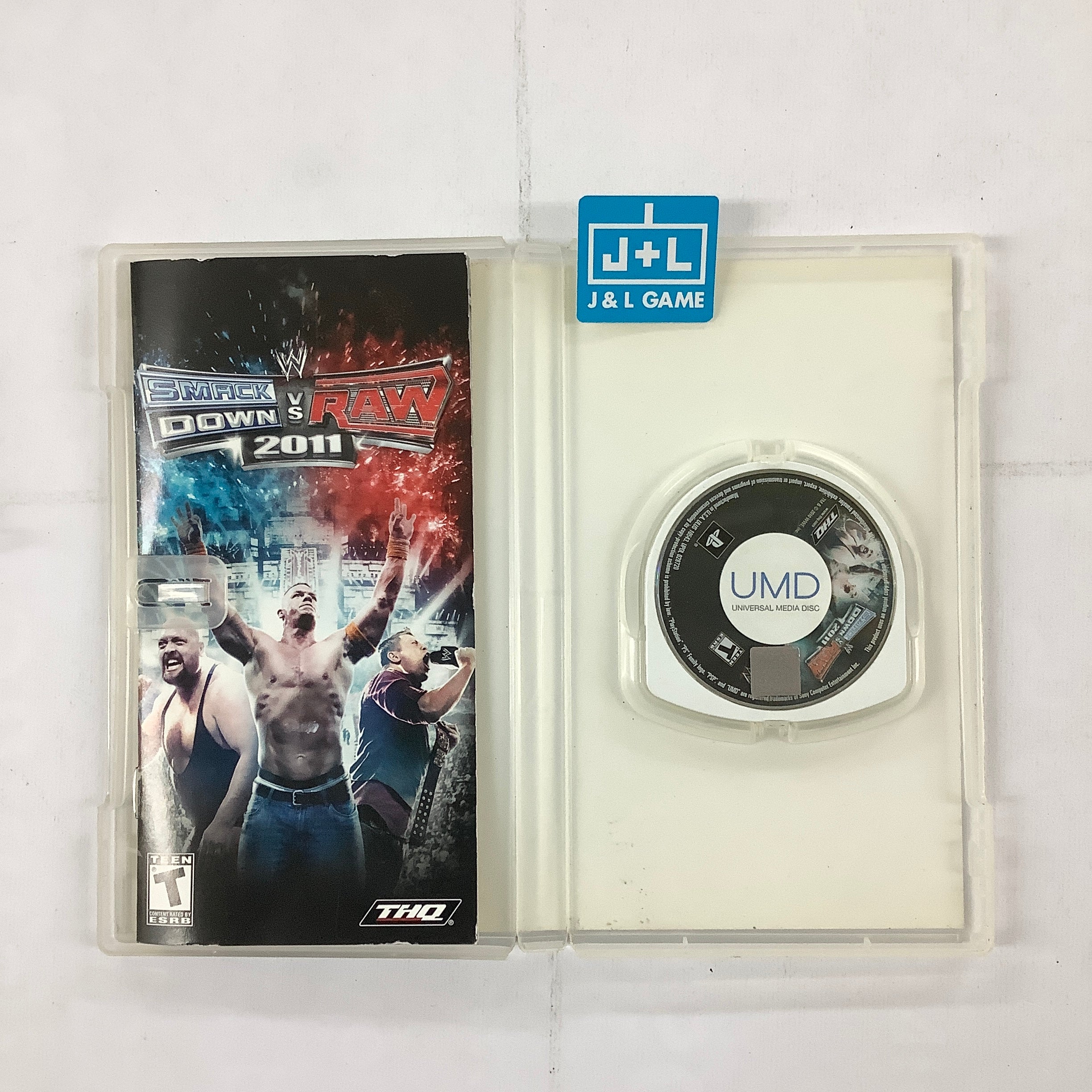WWE SmackDown vs. Raw 2011 - Sony PSP [Pre-Owned] Video Games THQ   