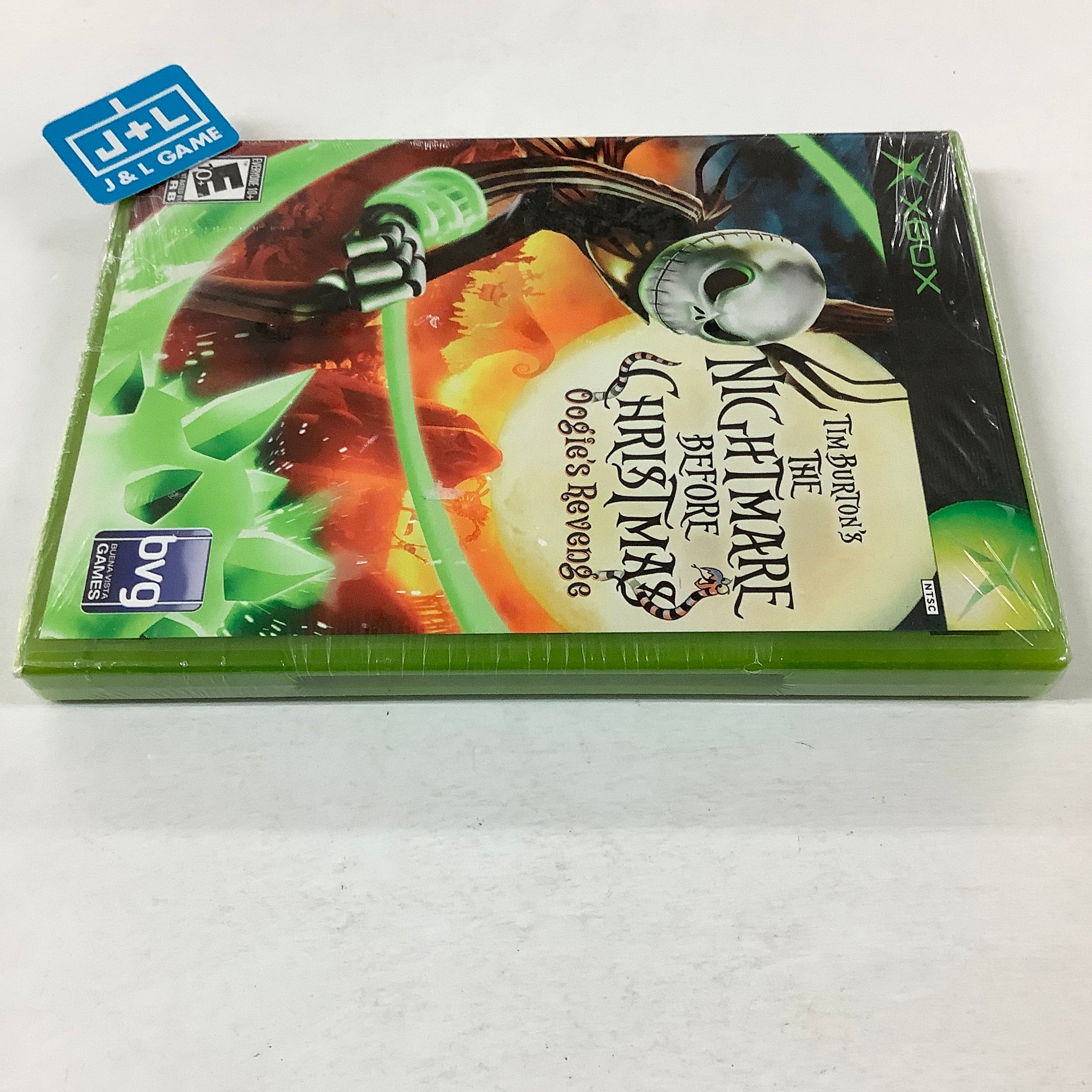 Tim Burton's The Nightmare Before Christmas: Oogie's Revenge - Xbox Video Games Buena Vista Games   