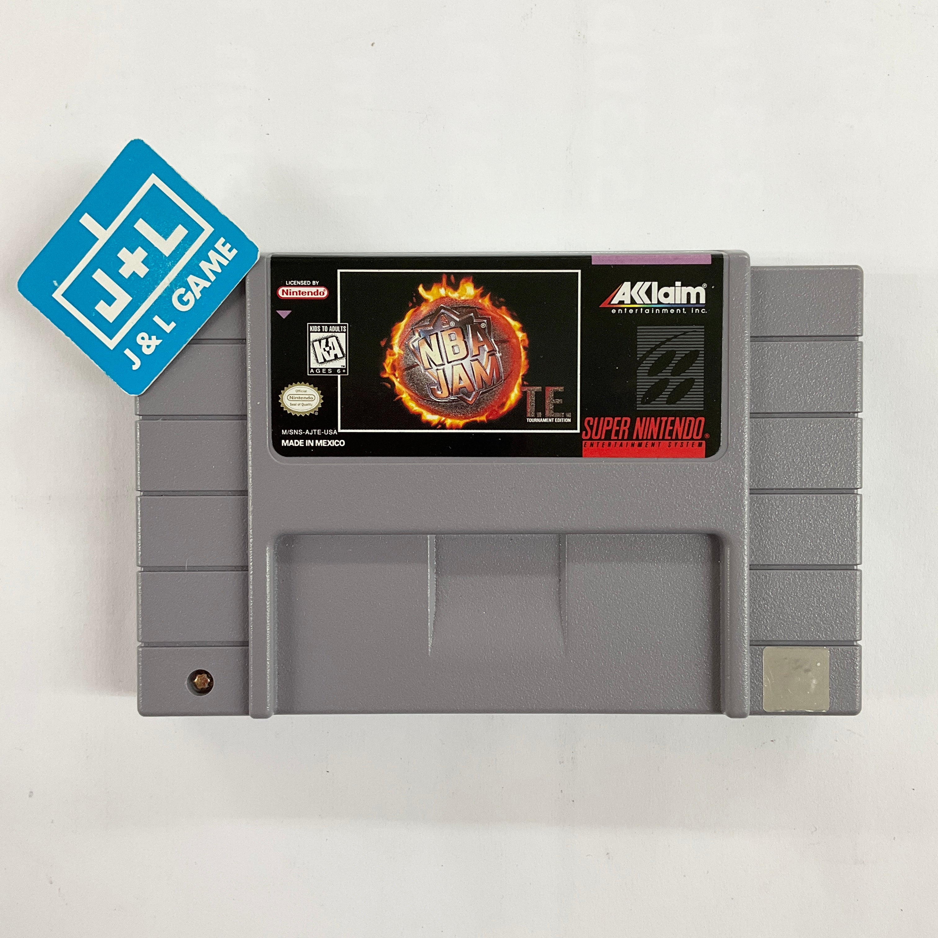 NBA Jam: Tournament Edition - (SNES) Super Nintendo  [Pre-Owned] Video Games Acclaim   