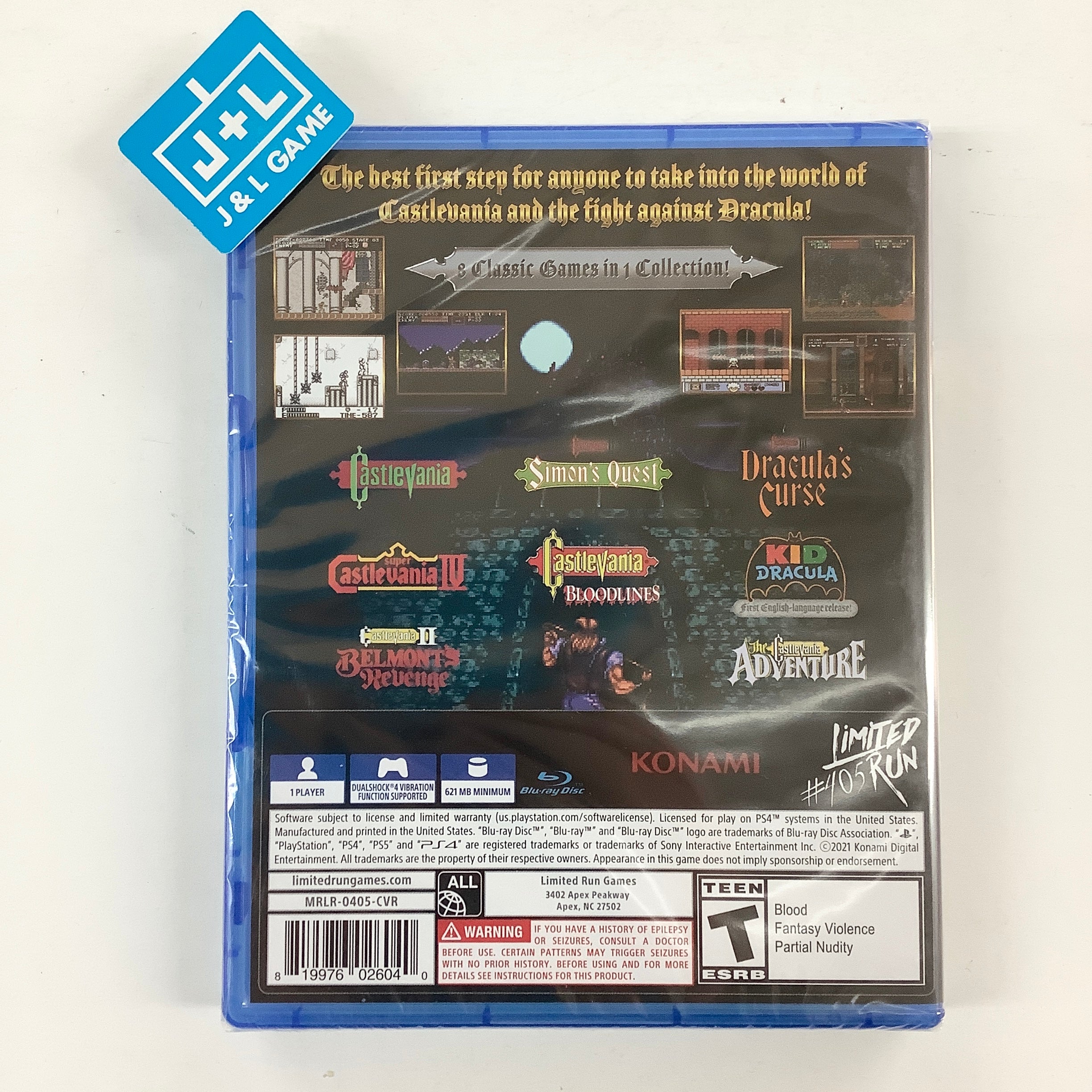 Castlevania Anniversary Collection (Limited Run #405) - (PS4) PlayStation 4 Video Games Limited Run Games   