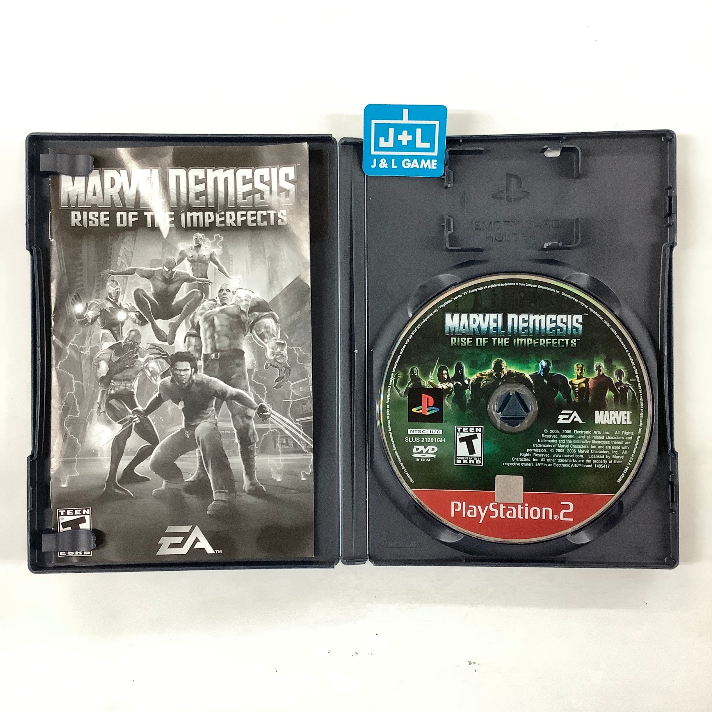 Marvel Nemesis: Rise of the Imperfects (Greatest Hits) - (PS2) PlayStation 2 [Pre-Owned] Video Games EA Games   