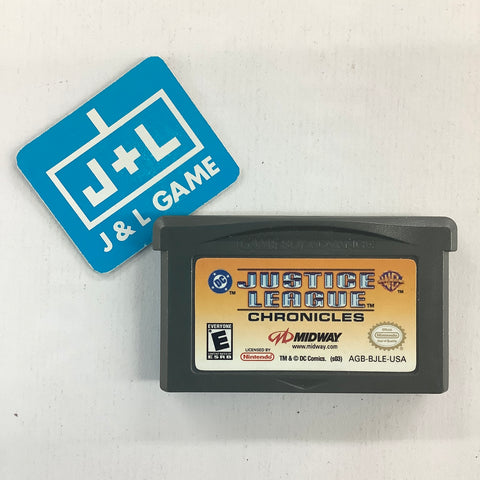Justice League: Chronicles - (GBA) Game Boy Advance [Pre-Owned] Video Games Midway   