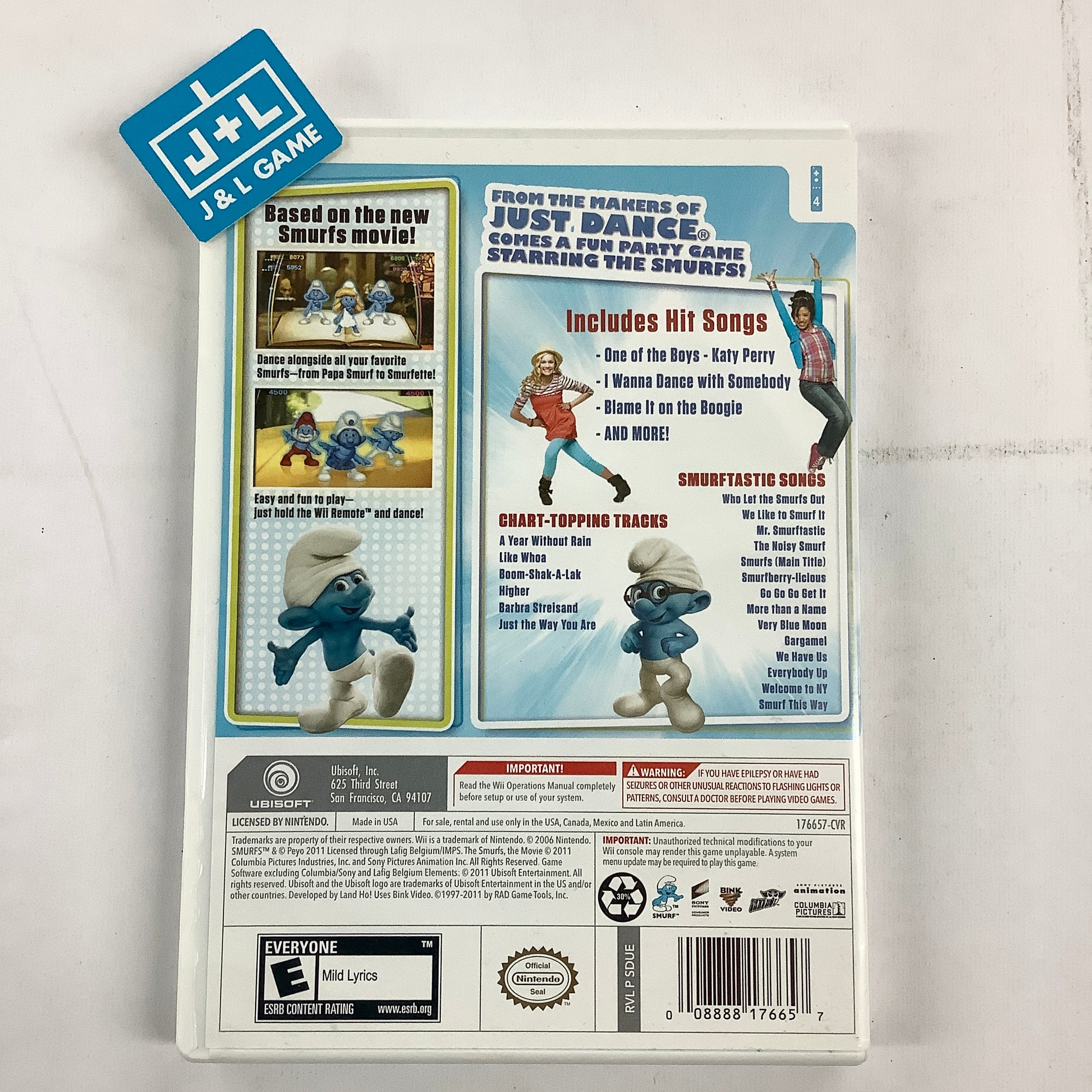 The Smurfs: Dance Party - Nintendo Wii [Pre-Owned] Video Games Ubisoft   