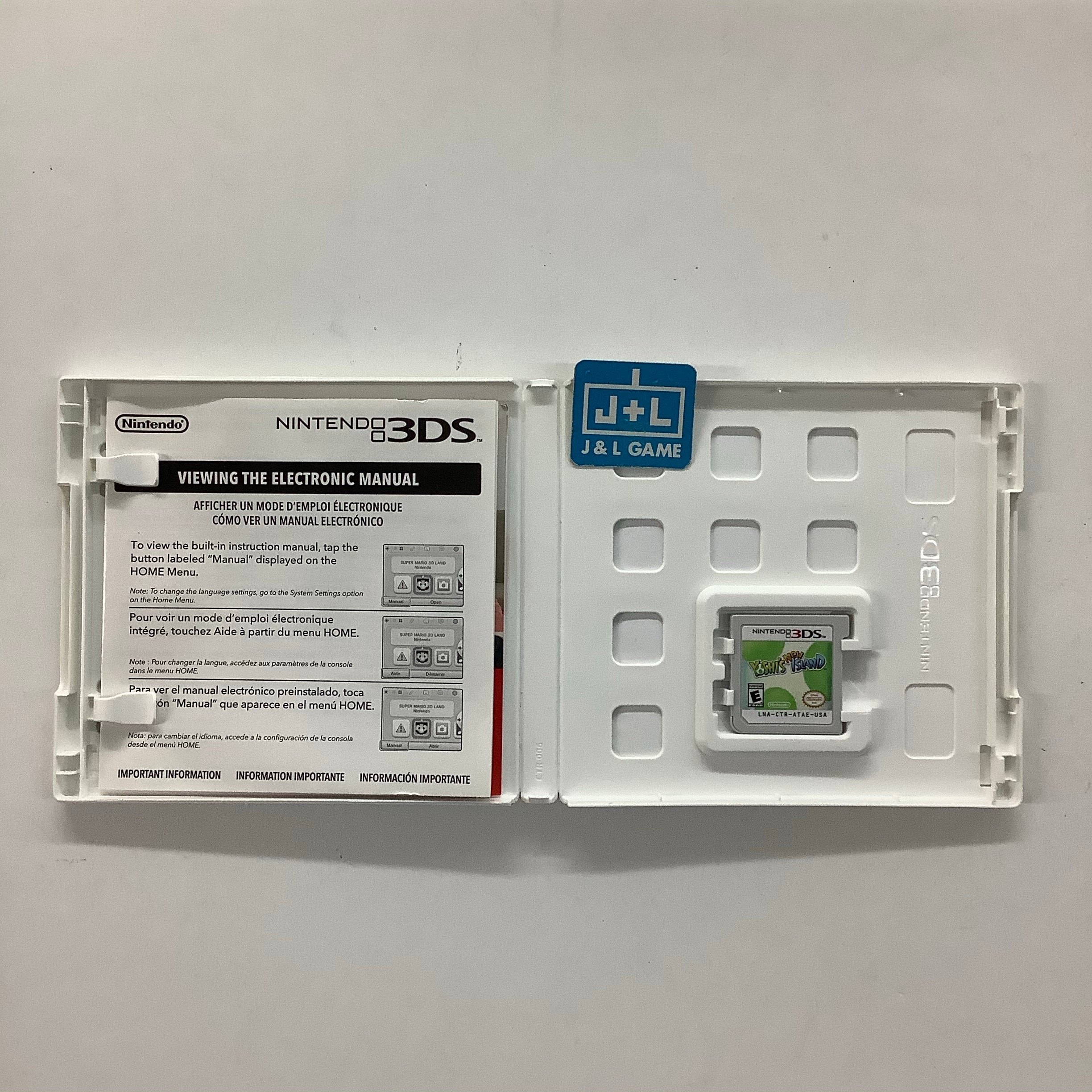 Yoshi's New Island - Nintendo 3DS [Pre-Owned] | J&L Game