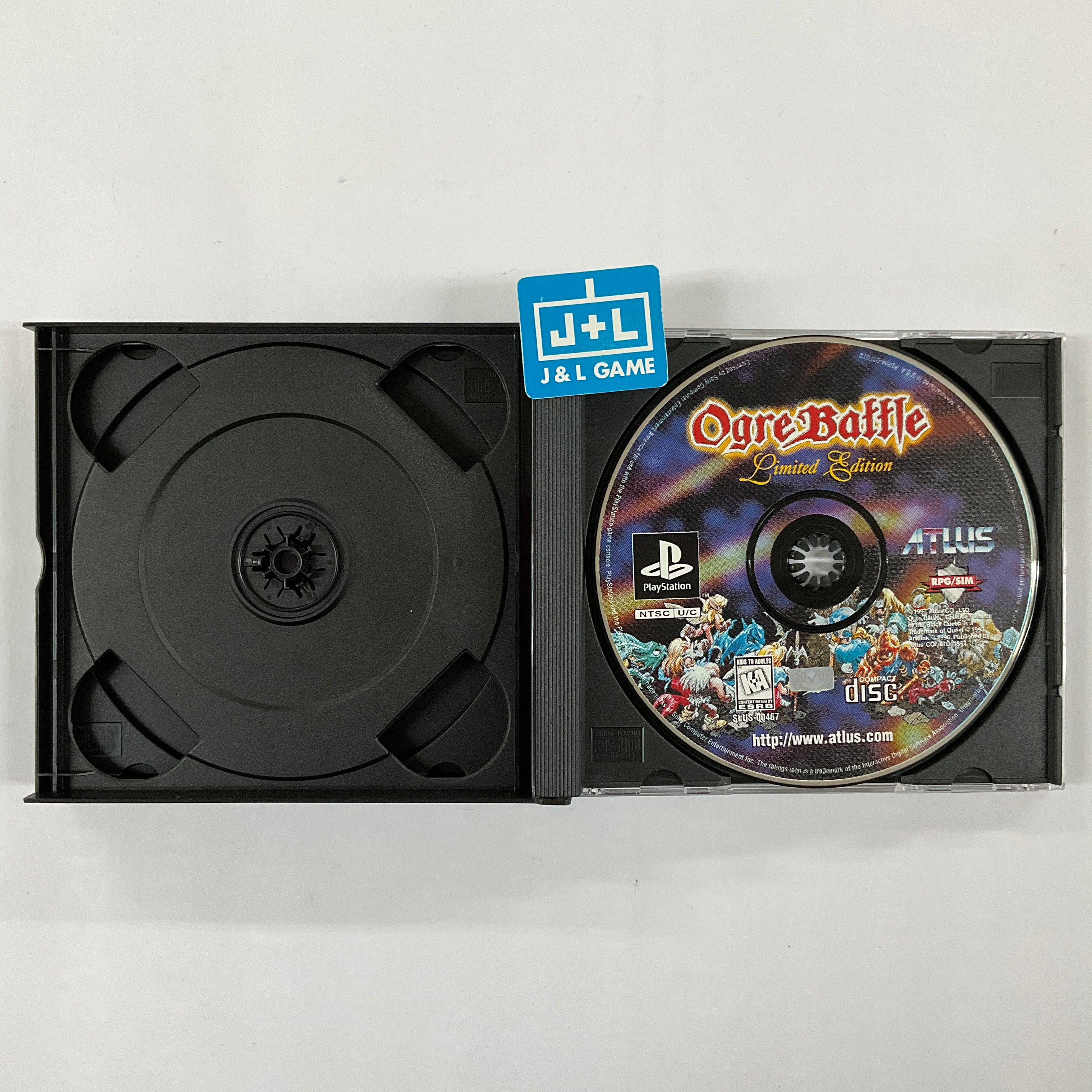 Ogre Battle: The March of the Black Queen - (PS1) PlayStation 1 [Pre-Owned] Video Games Atlus   