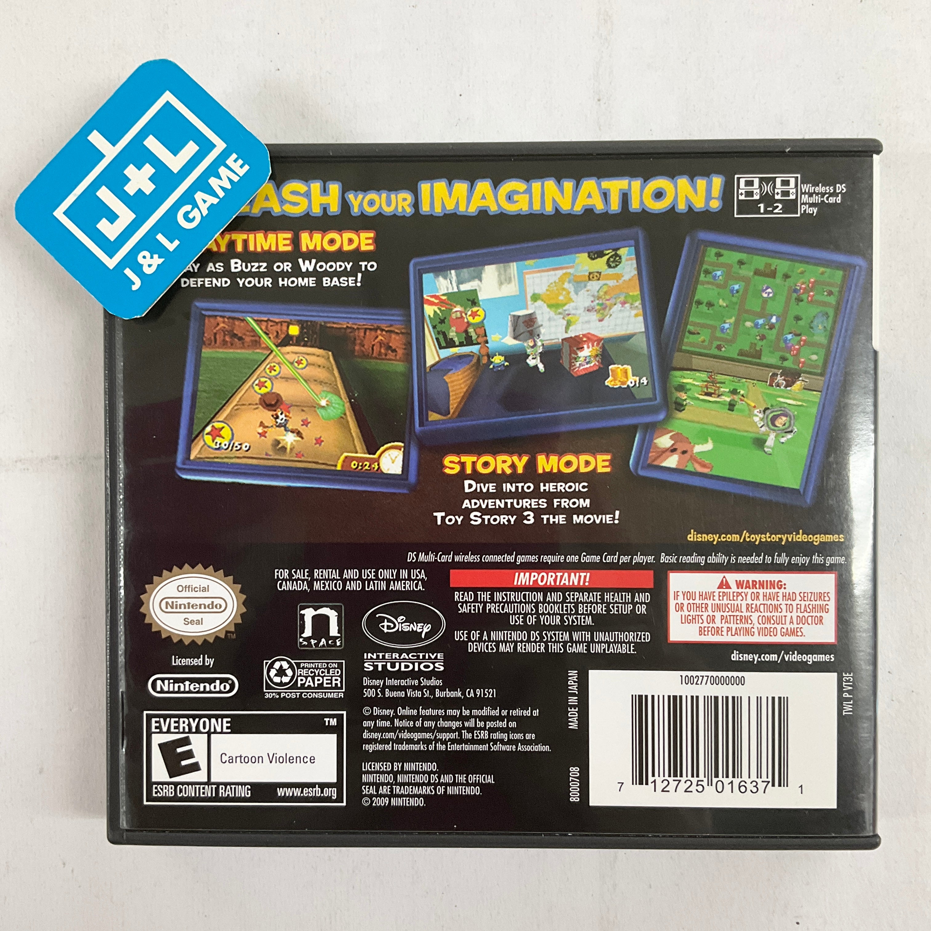 Toy Story 3 - (NDS) Nintendo DS [Pre-Owned] Video Games Disney Interactive Studios   