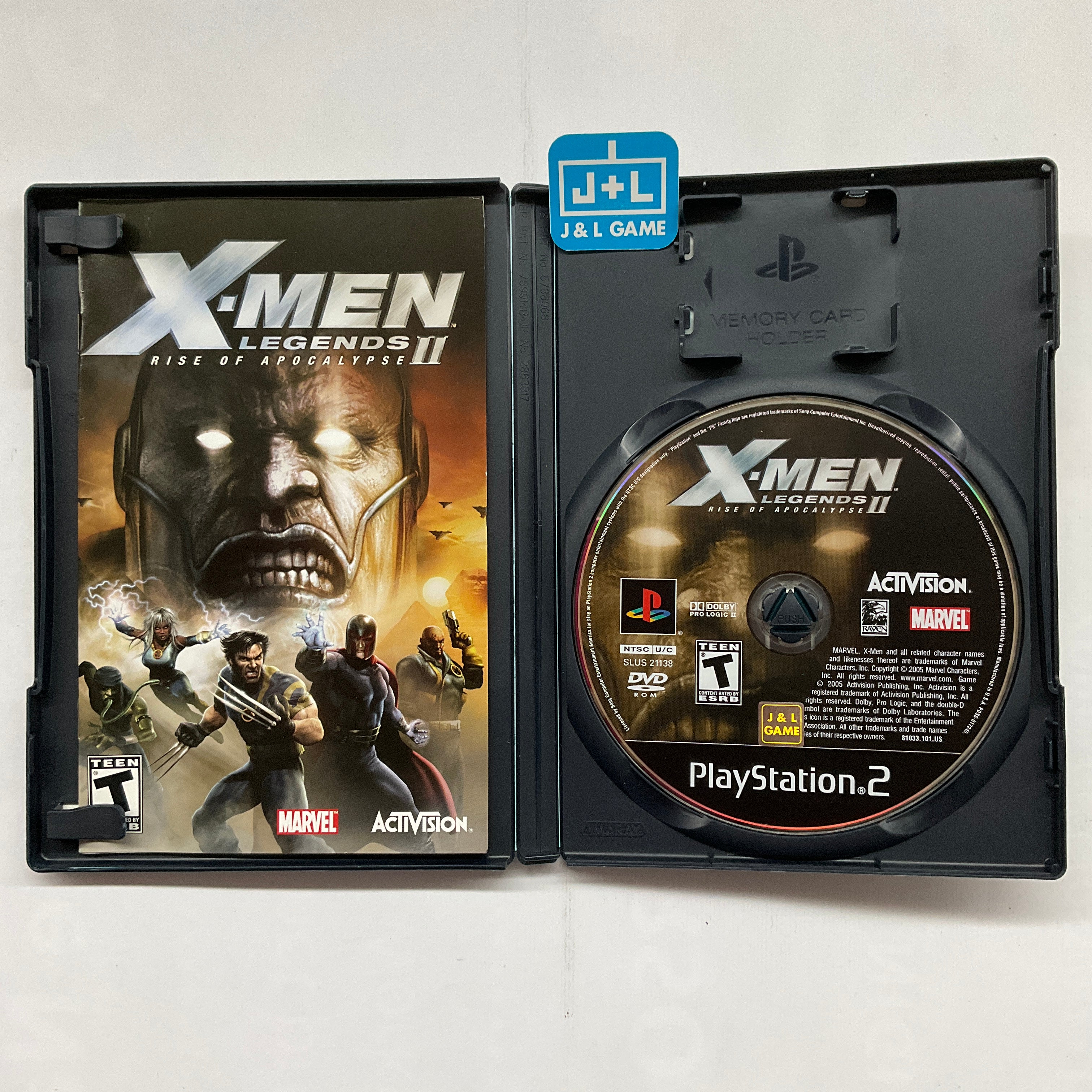 X-Men Legends II: Rise of Apocalypse - (PS2) PlayStation 2 [Pre-Owned] Video Games Activision   