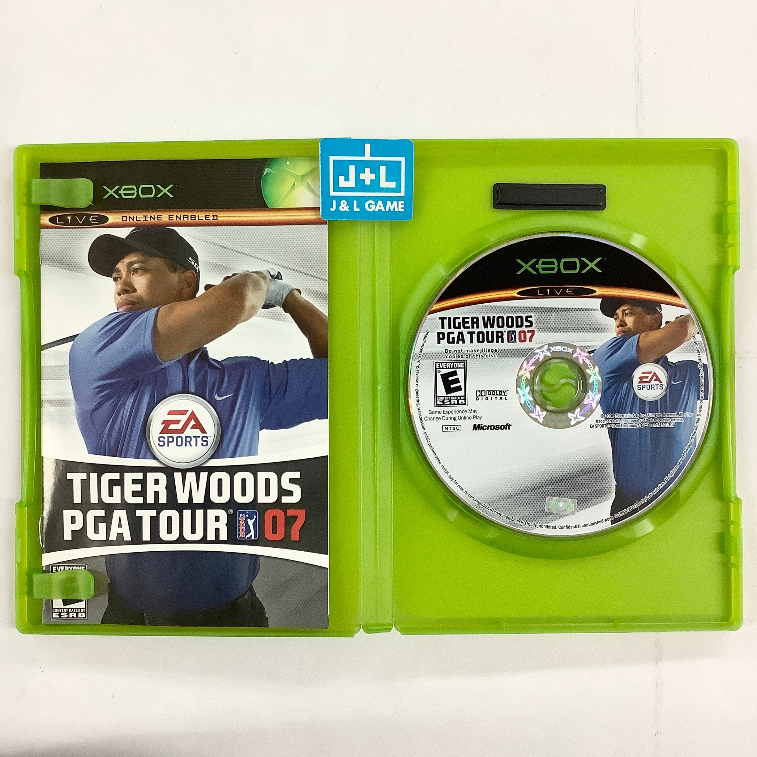 Tiger Woods PGA Tour 07 - (XB) Xbox [Pre-Owned] Video Games EA Sports   
