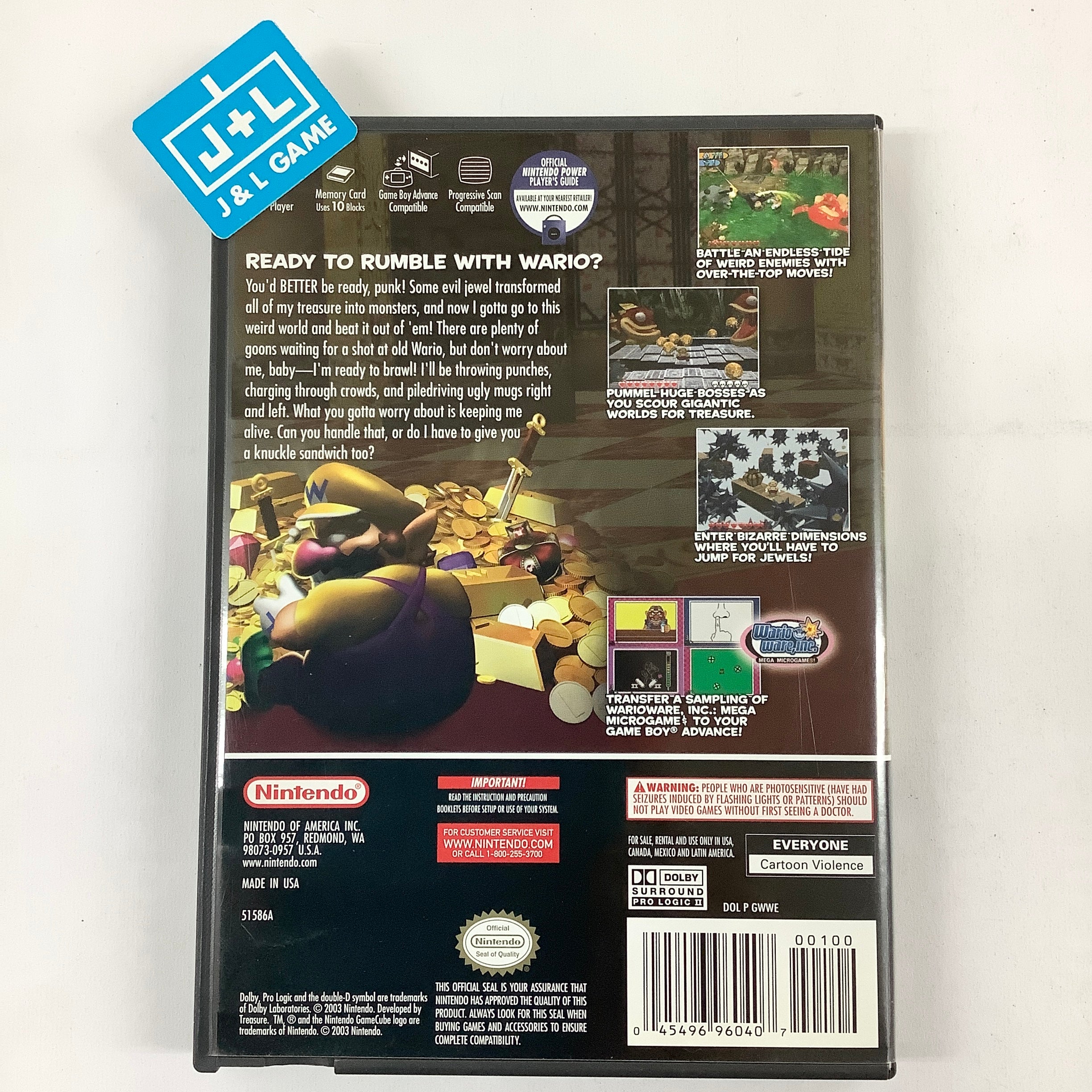 Wario World - (GC) GameCube [Pre-Owned] | J&L Game