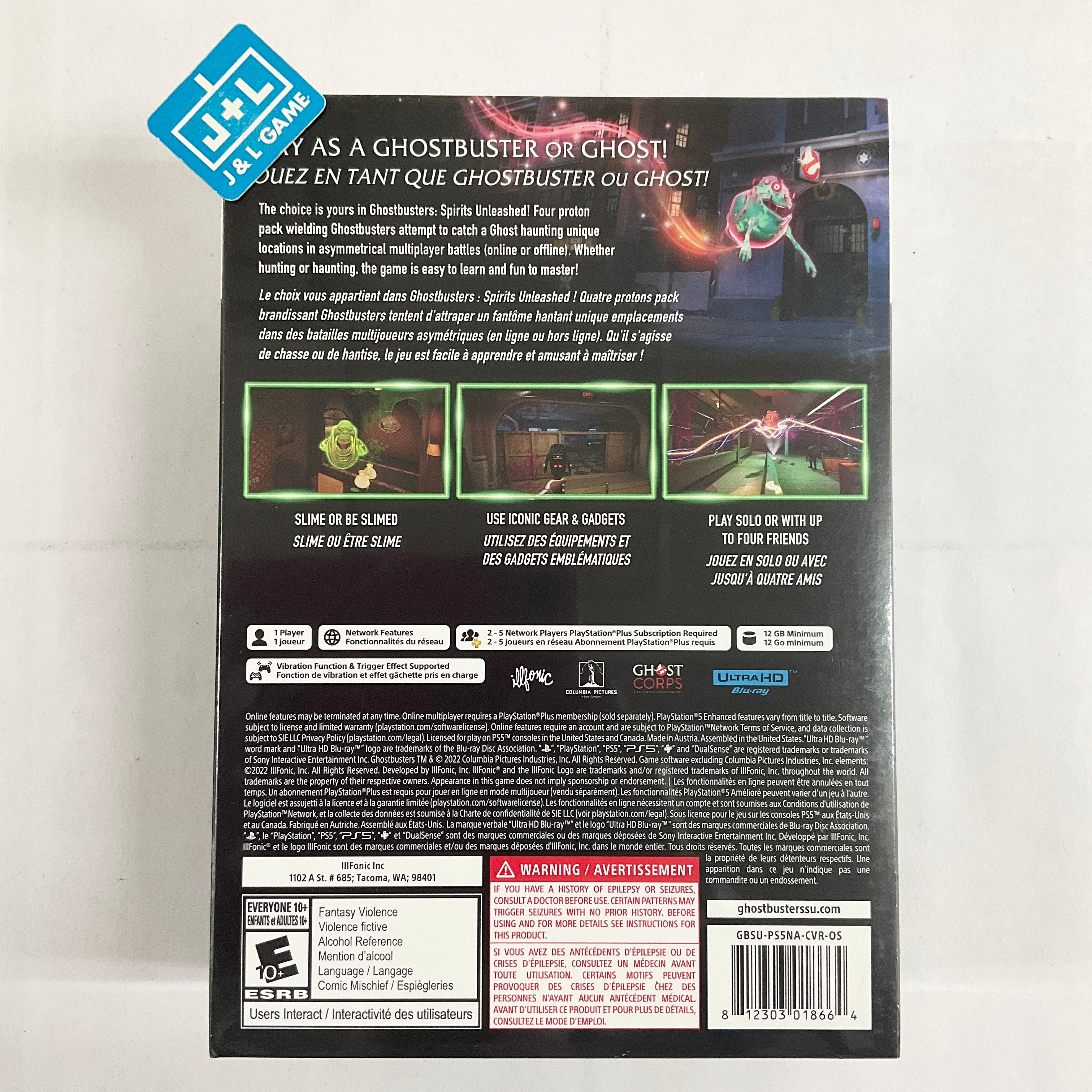 Ghostbusters: Spirits Unleashed (Collector's Edition) - (PS5) Playstation 5 Video Games Nighthawk Interactive   