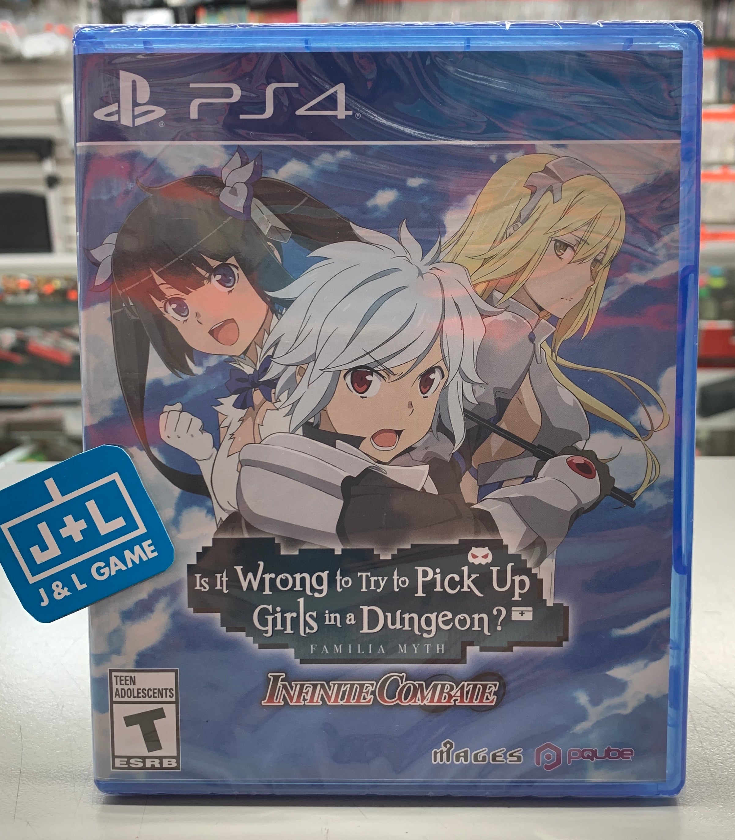 Is It Wrong to Try to Pick Up Girls in A Dungeon: Infinite Combat - PlayStation 4 Video Games PQube   