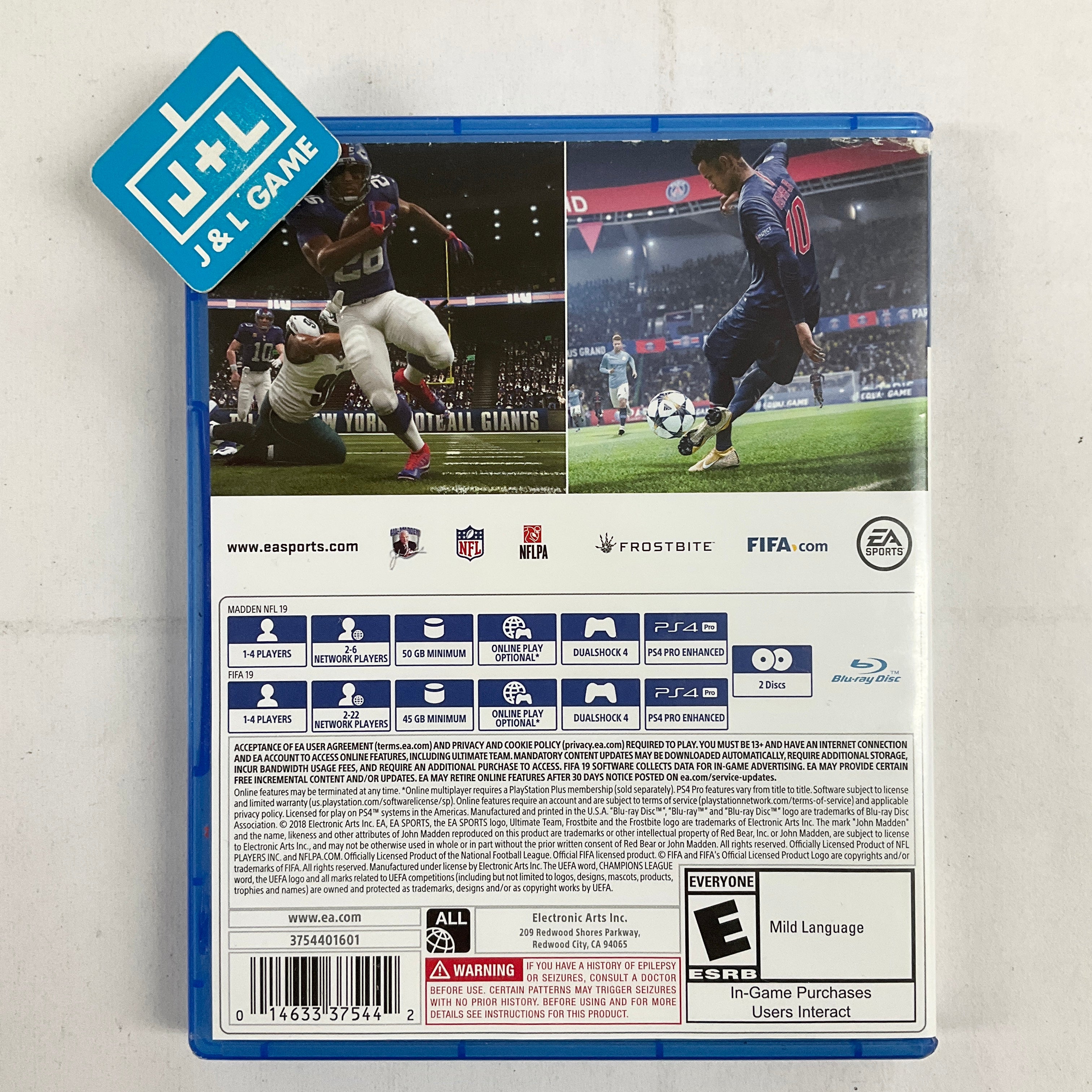 Madden NFL 19 FIFA 19 Bundle