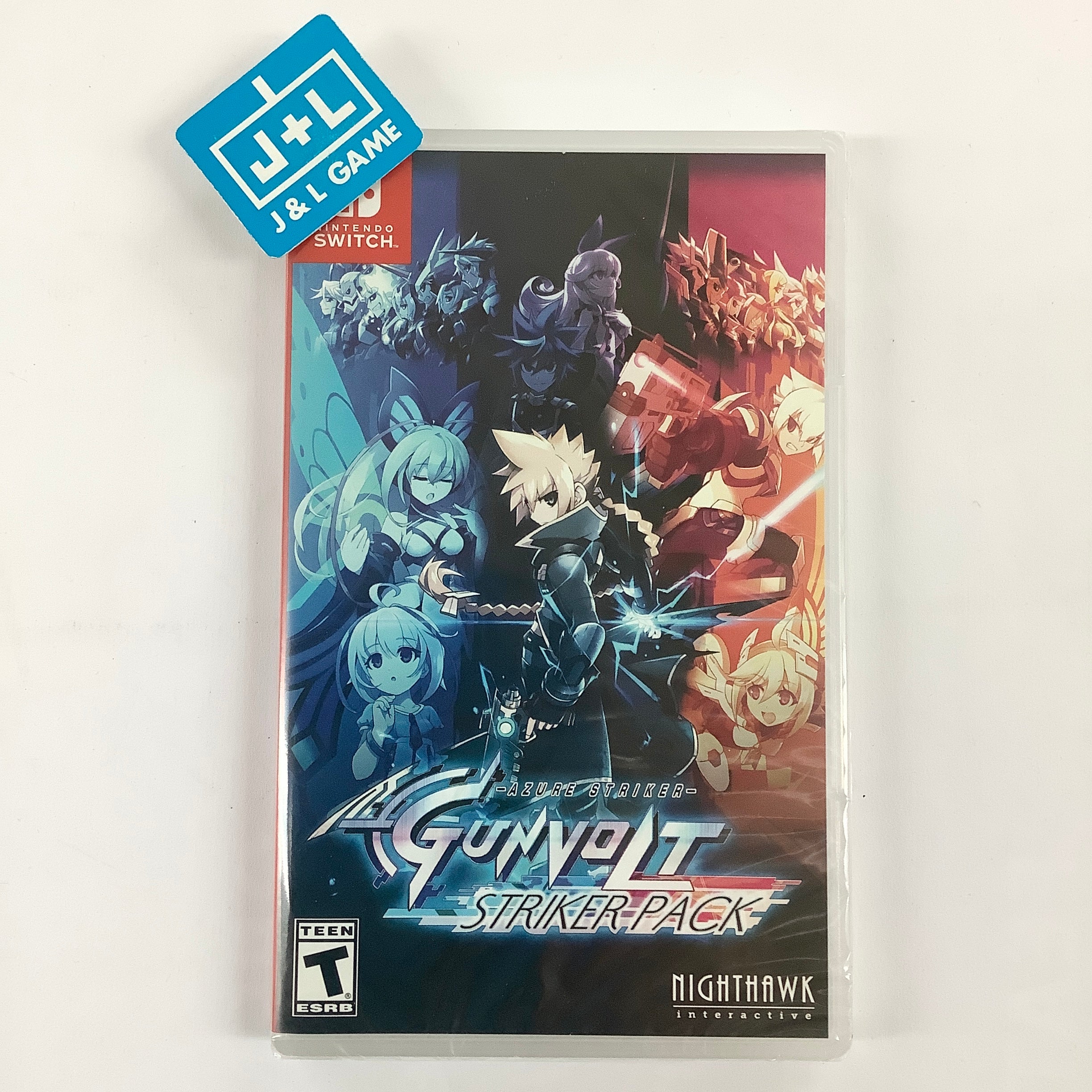 Azure Striker Gunvolt: Striker Pack - (NSW) Nintendo Switch Video Games Nighthawk Interactive   
