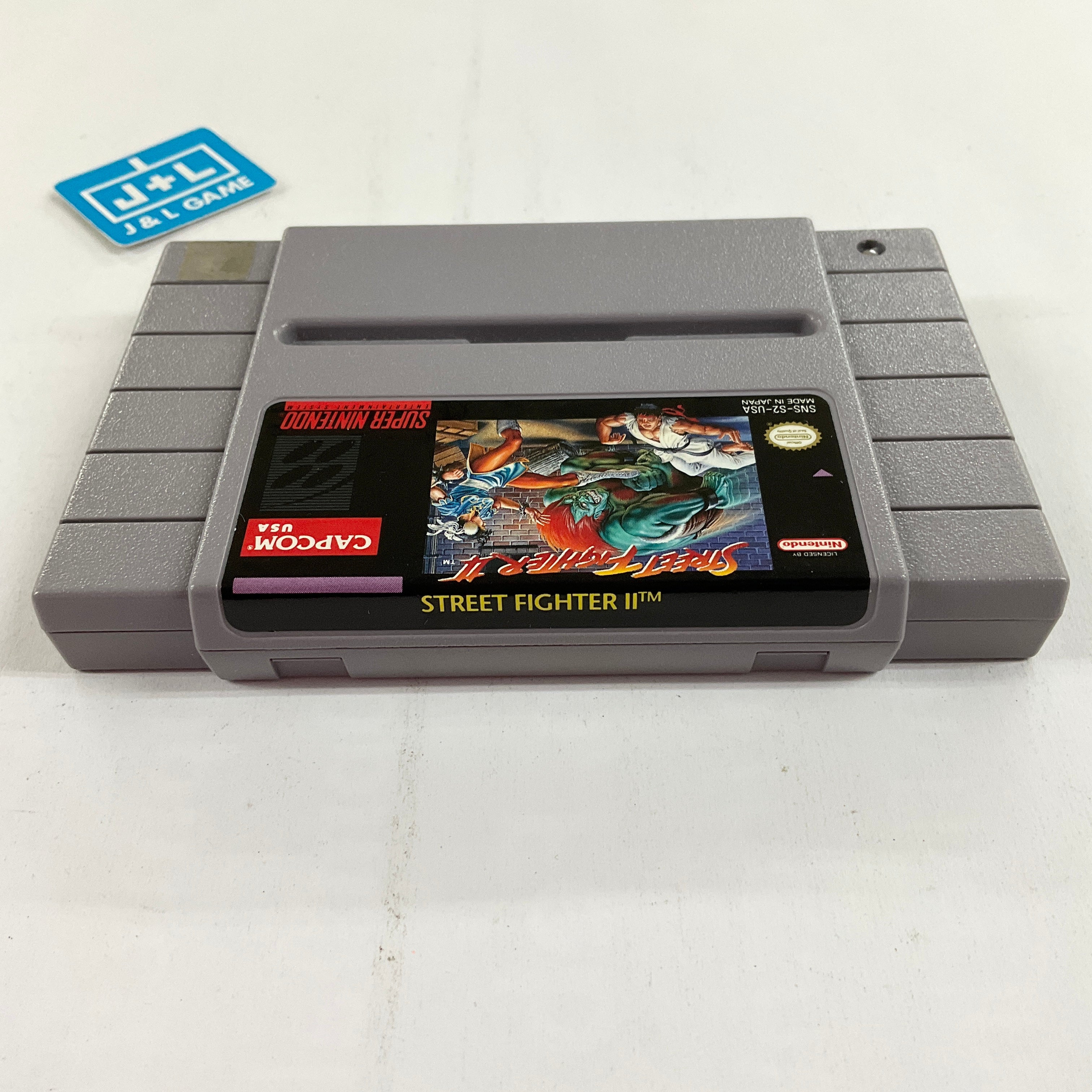 Street Fighter II - (SNES) Super Nintendo [Pre-Owned] Video Games Capcom   