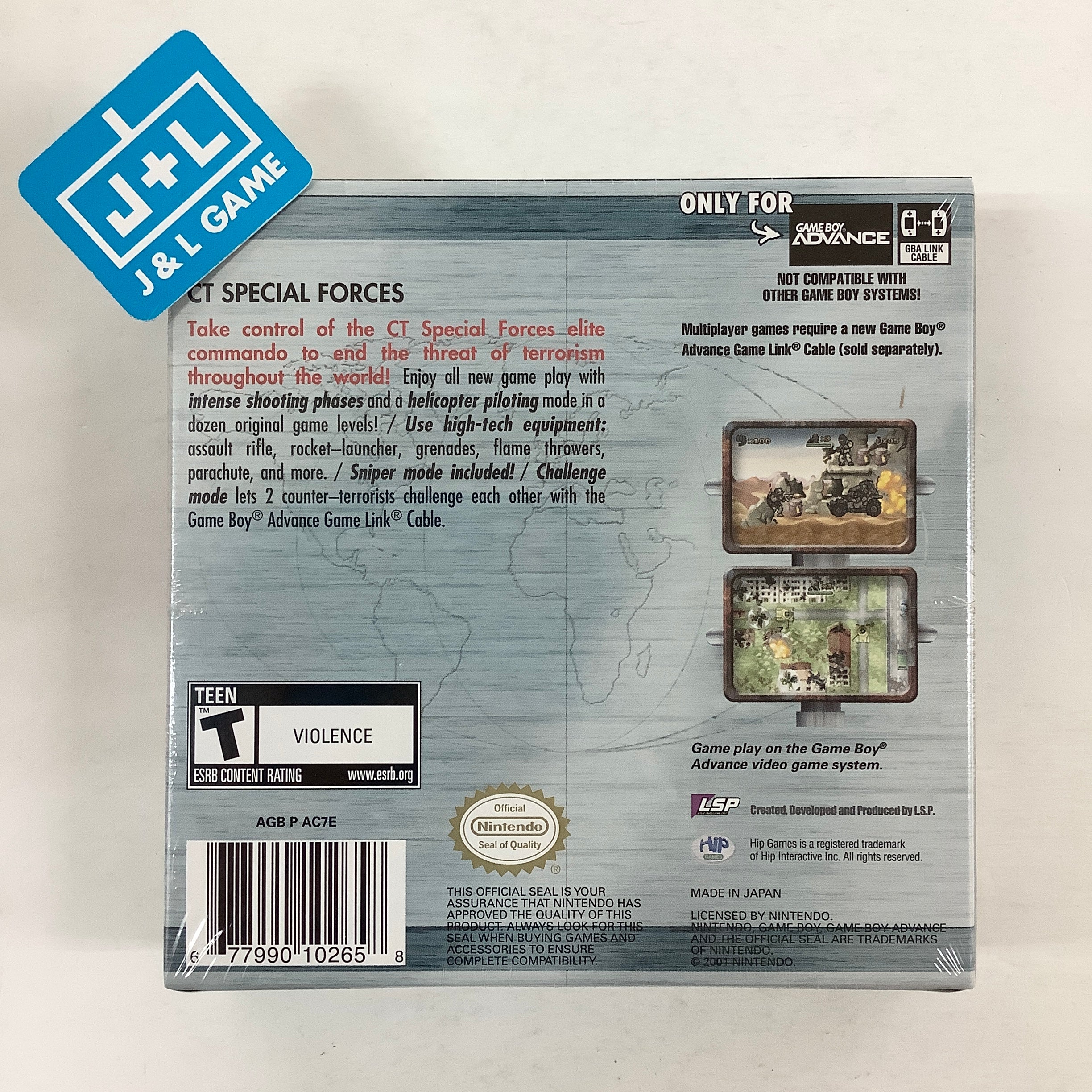 CT Special Forces - (GBA) Game Boy Advance Video Games Hip Games   