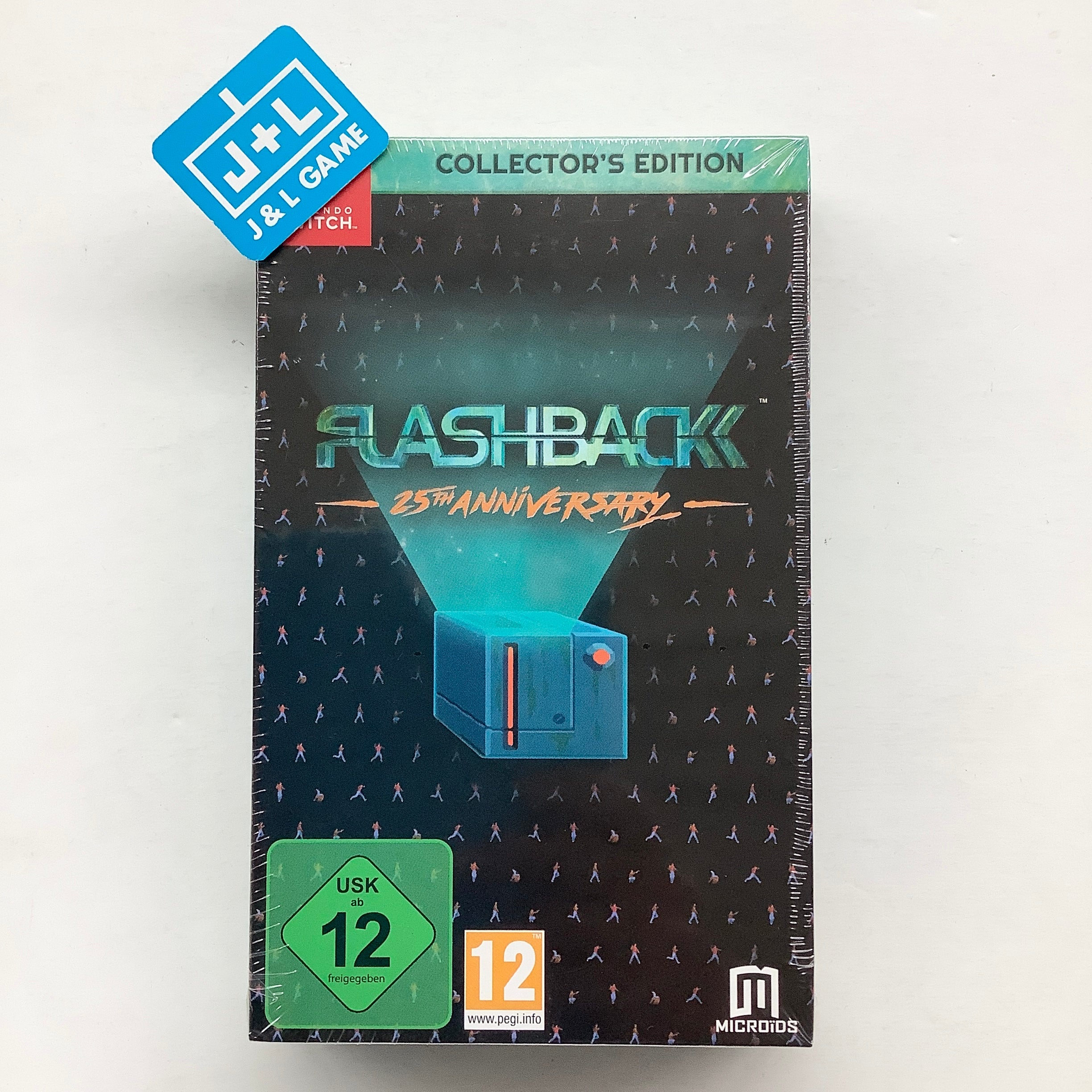 Flashback: 25th Anniversary (Collector's Edition) - (NSW) Nintendo Switch (European Import) Video Games Maximum Games   
