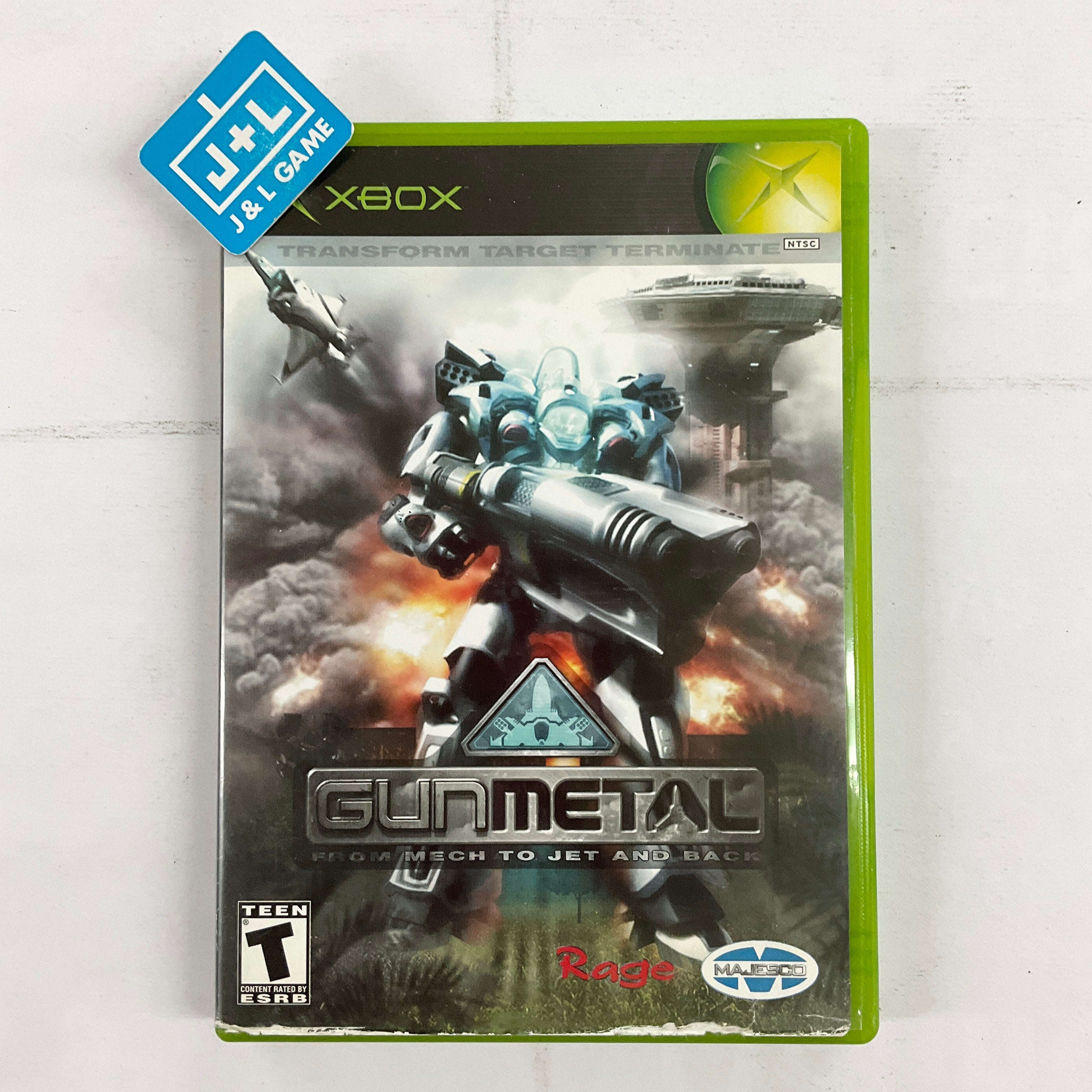 Gun Metal - (XB) Xbox [Pre-Owned] Video Games Majesco   