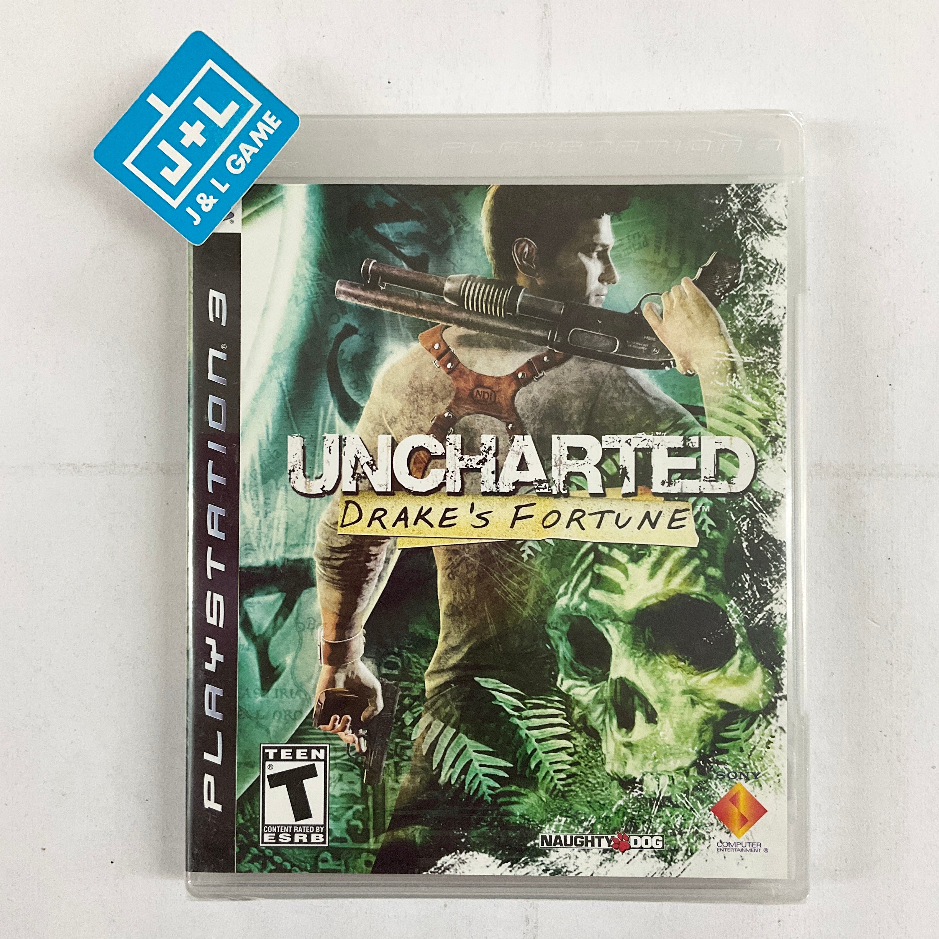 Uncharted: Drake's Fortune - (PS3) PlayStation 3 Video Games SCEA   