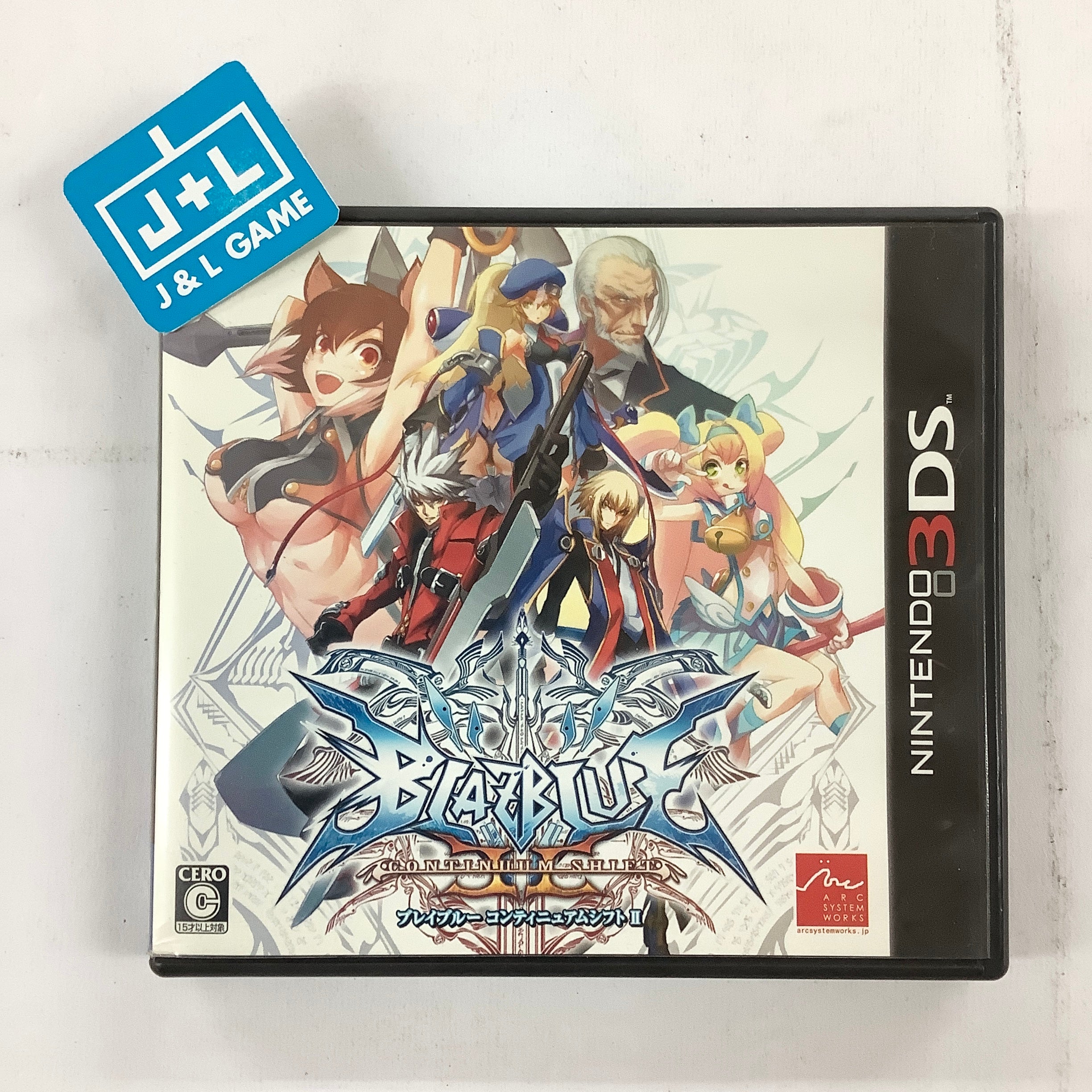 BlazBlue: Continuum Shift II - Nintendo 3DS [Pre-Owned] (Japanese Import) Video Games Arc System Works   