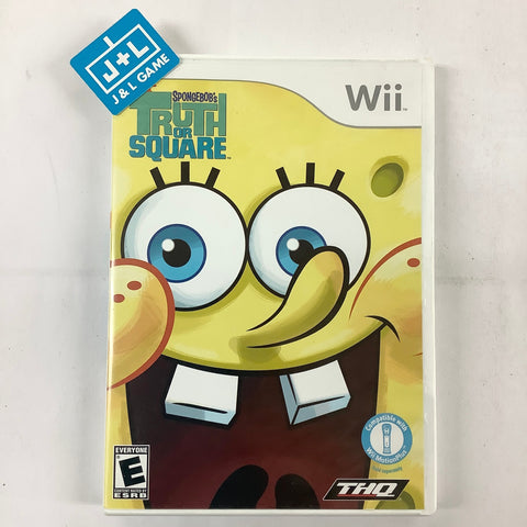 SpongeBob's Truth or Square - Nintendo Wii [Pre-Owned] Video Games THQ   