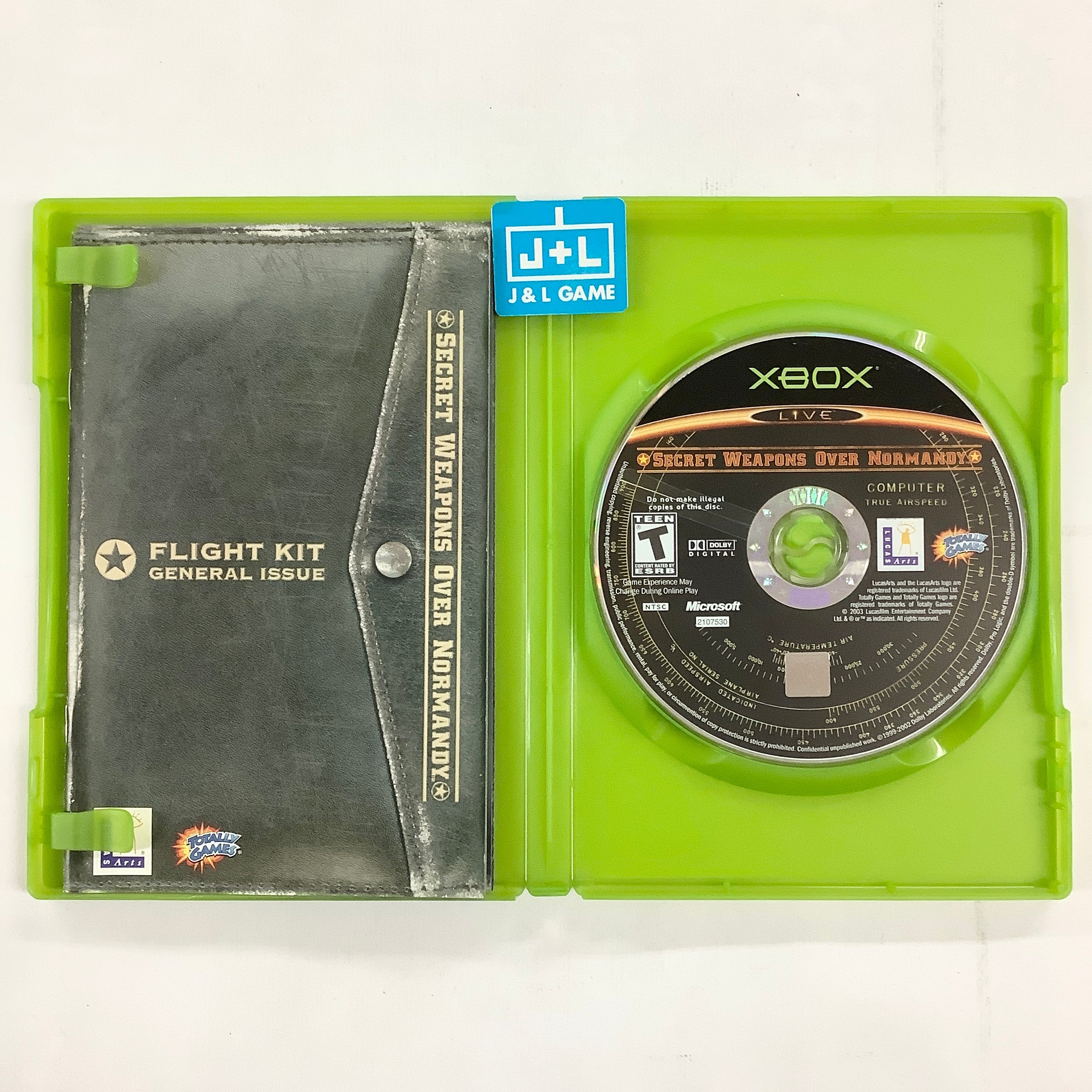 Secret Weapons Over Normandy - (XB) Xbox [Pre-Owned] Video Games LucasArts   