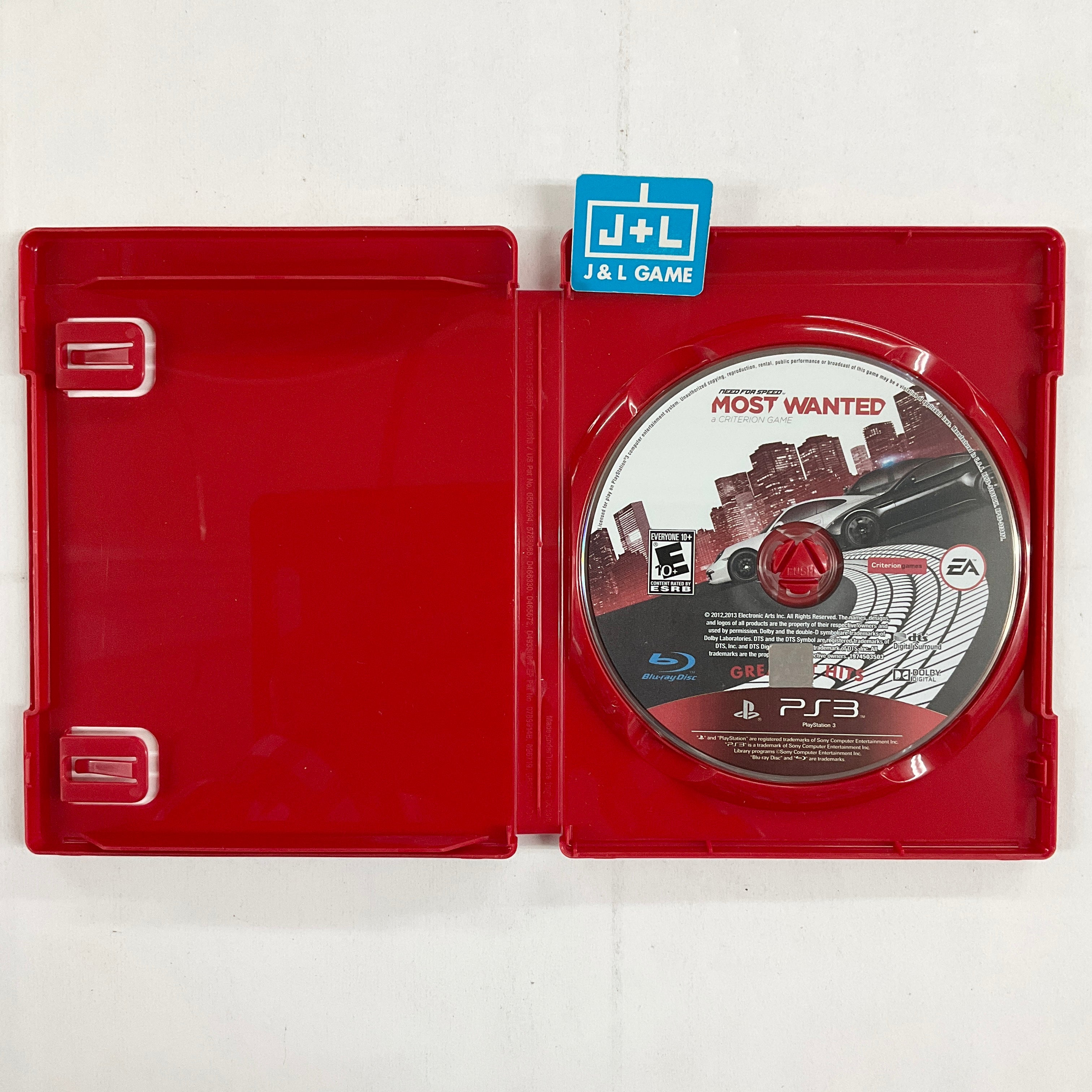 Need for Speed: Most Wanted (Greatest Hits) - (PS3) Playstation 3 [Pre-Owned] Video Games Electronic Arts   