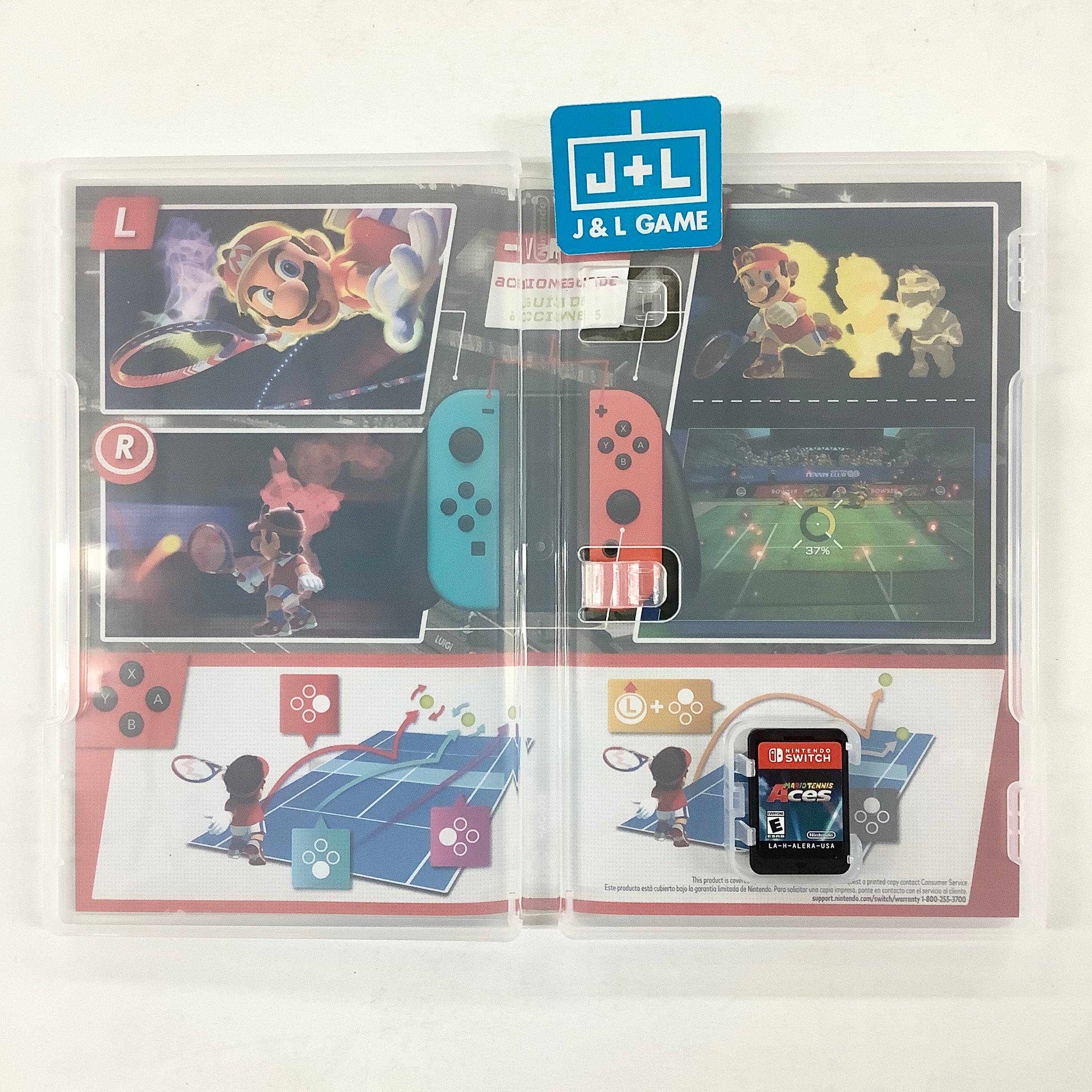 Mario Tennis Aces - (NSW) Nintendo Switch [Pre-Owned] Video Games Nintendo   