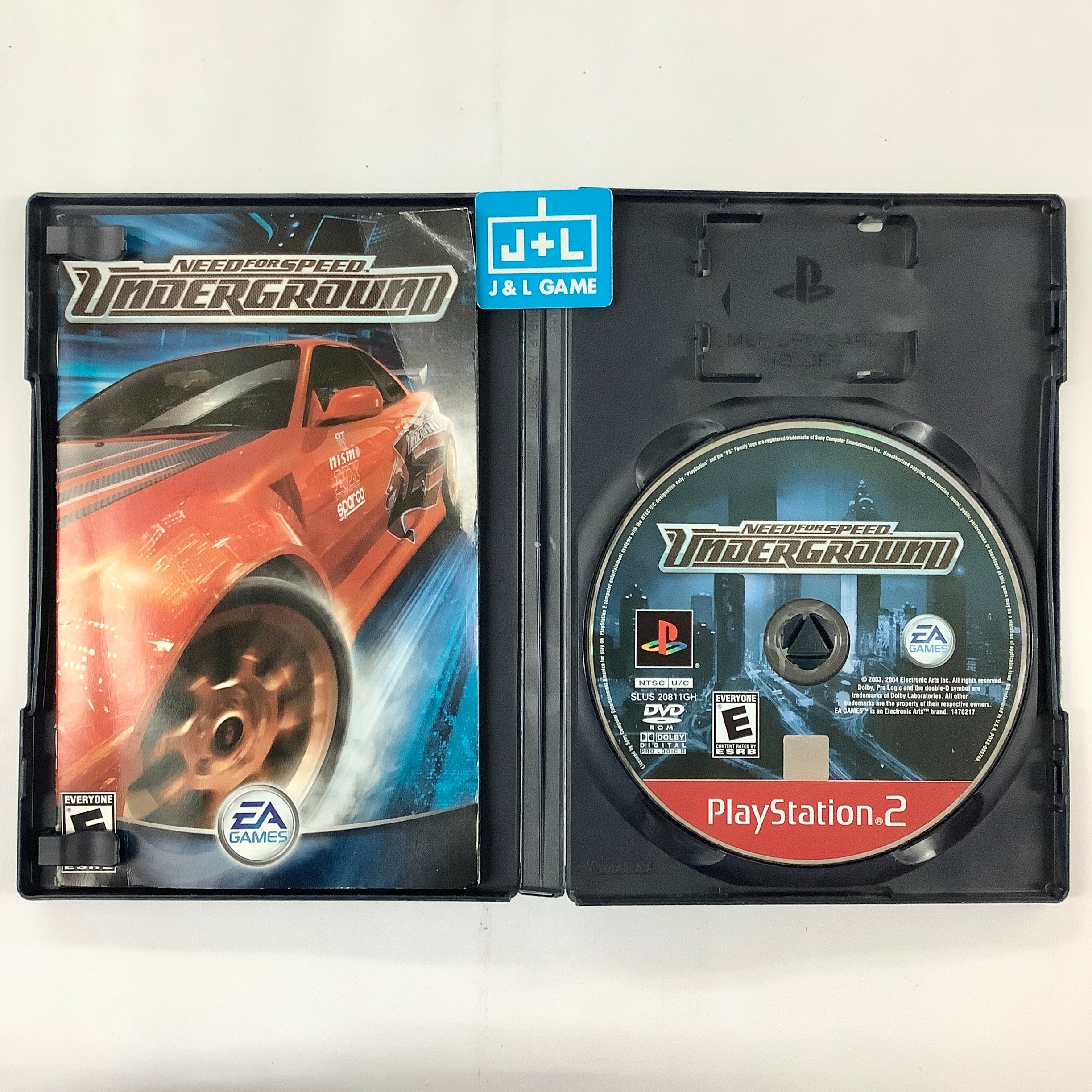 Need for Speed: Underground (Greatest Hits) - (PS2) PlayStation 2 [Pre-Owned] Video Games Electronic Arts   