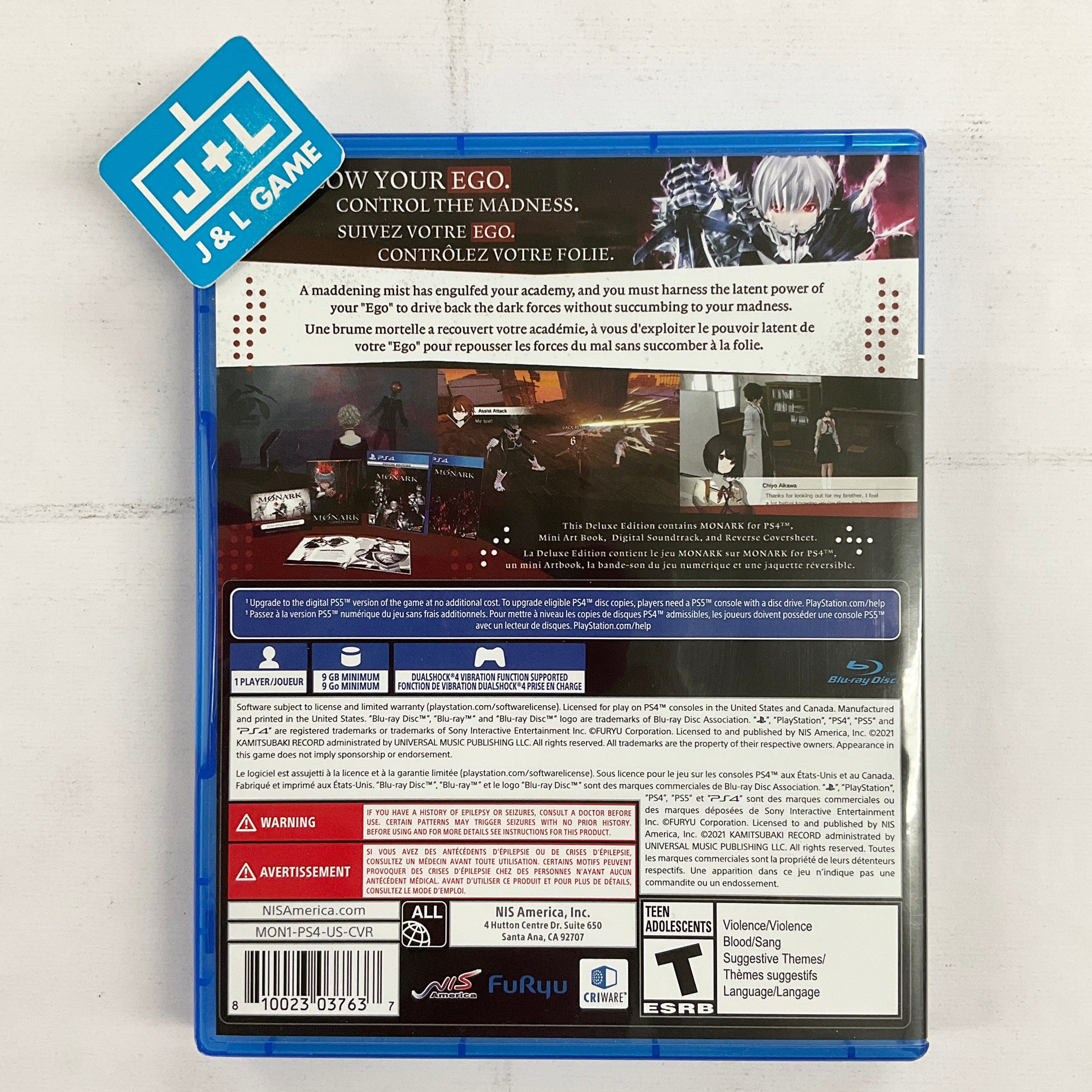 Monark: Deluxe Edition - (PS4) PlayStation 4 [UNBOXING] Video Games NIS America   