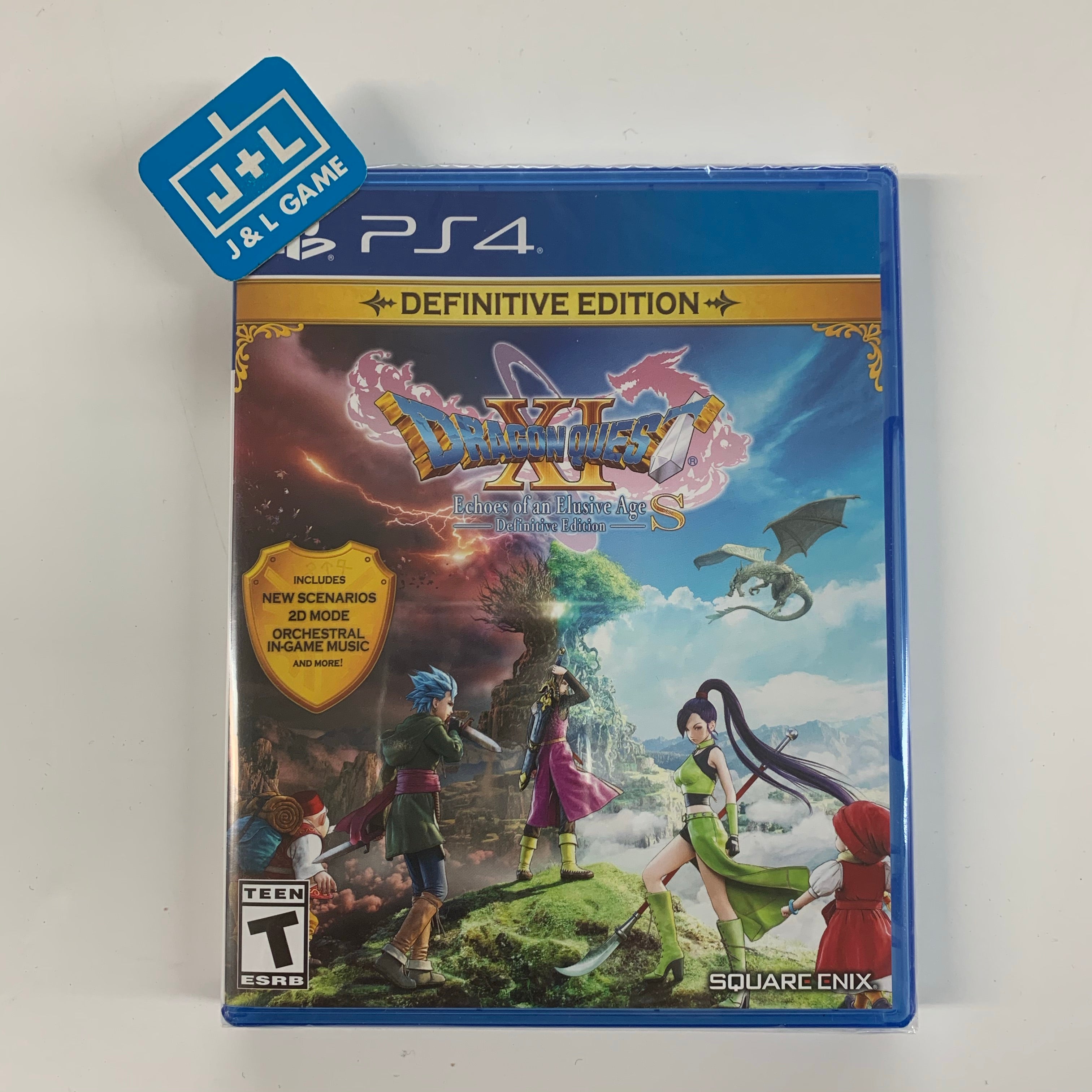 Dragon Quest XI S: Echoes of An Elusive Age - Definitive Edition - Playstation 4 Video Games Square Enix   