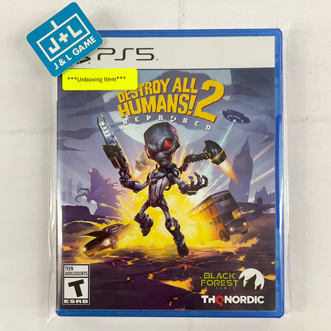 Destroy All Humans! 2 Reprobed - (PS5) PlayStation 5 [UNBOXING] Video Games THQ Nordic   
