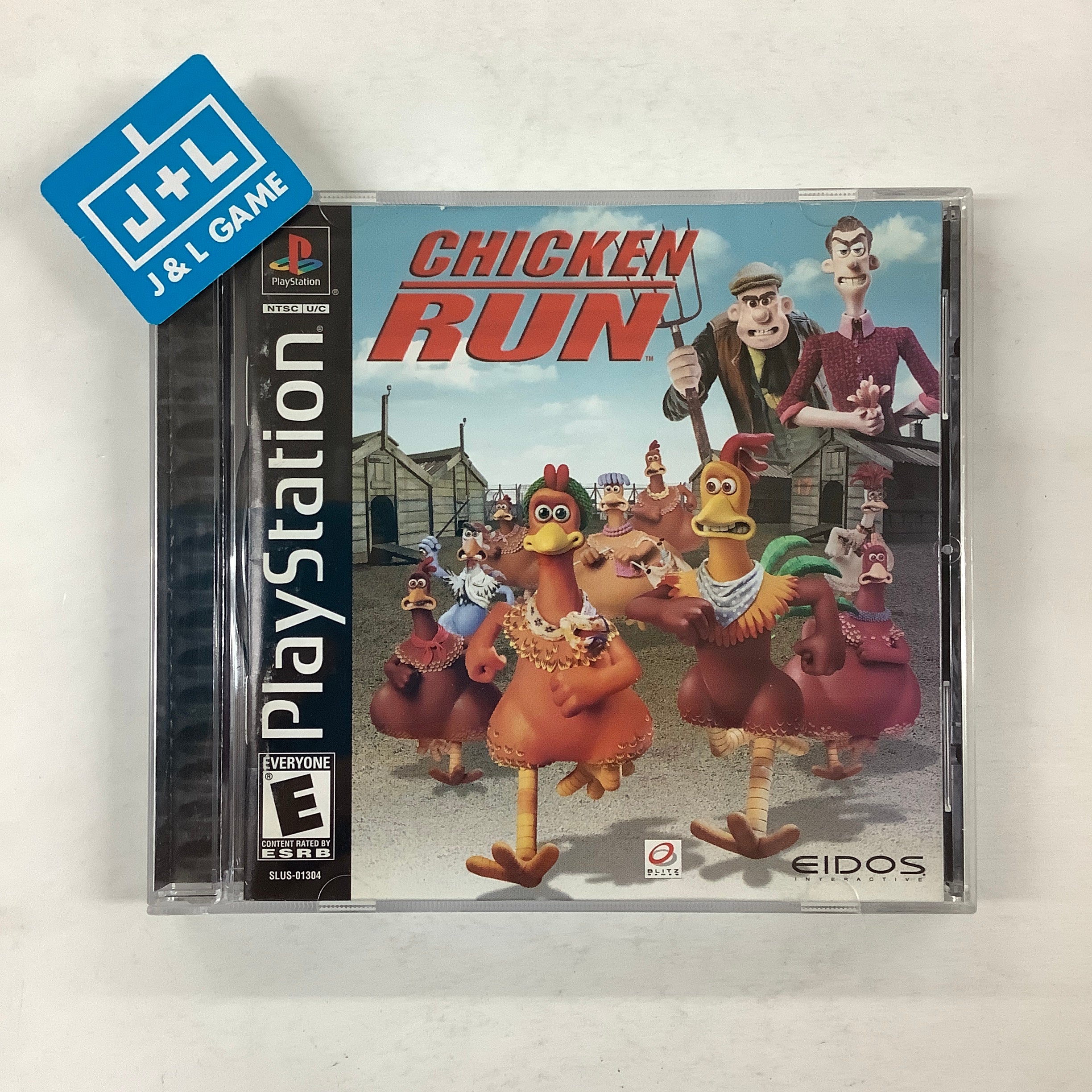 Chicken Run - (PS1) PlayStation 1 [Pre-Owned] Video Games Eidos Interactive   