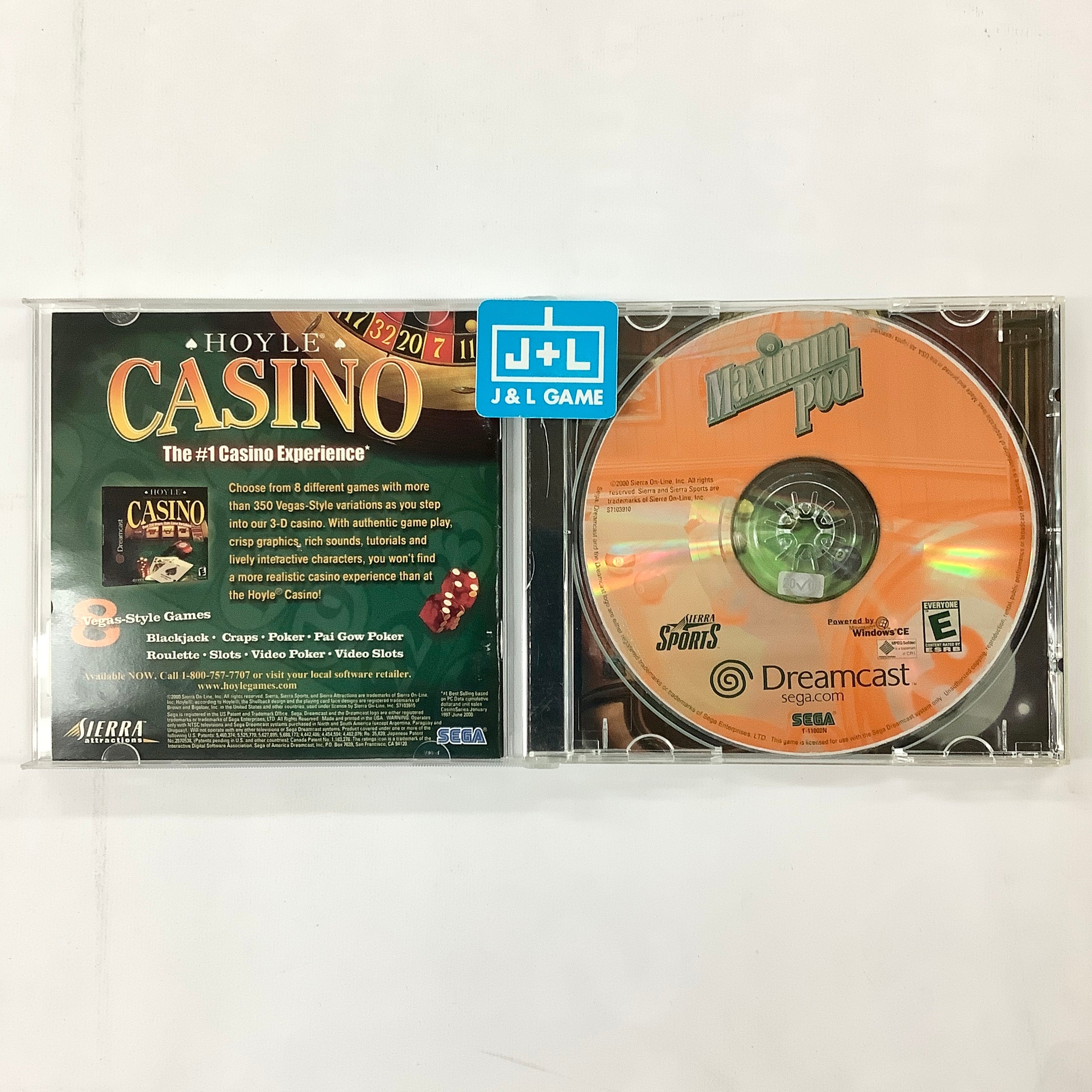 Maximum Pool - (DC) SEGA Dreamcast [Pre-Owned] Video Games Sierra Entertainment   