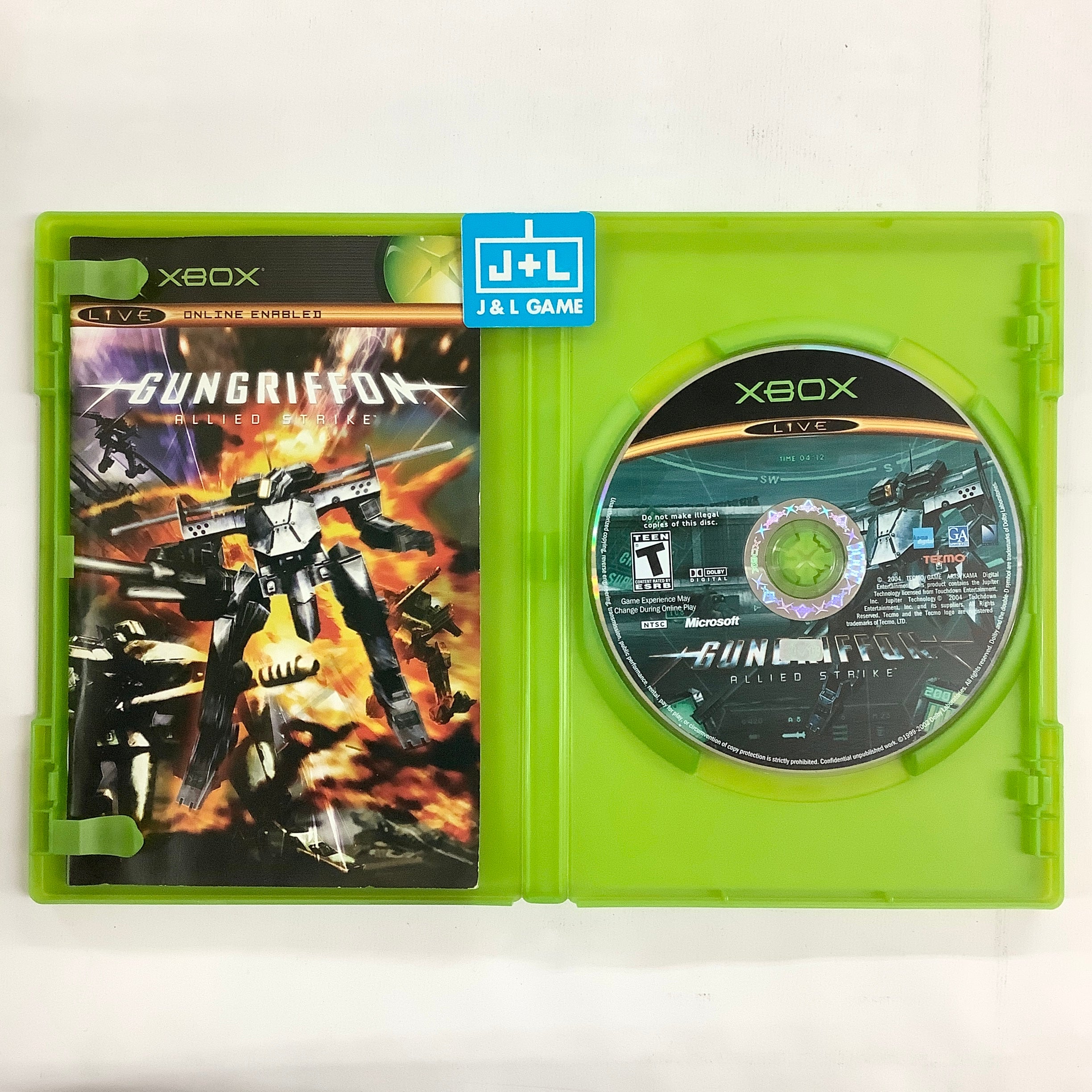 GunGriffon: Allied Strike - (XB) Xbox [Pre-Owned] Video Games Tecmo   