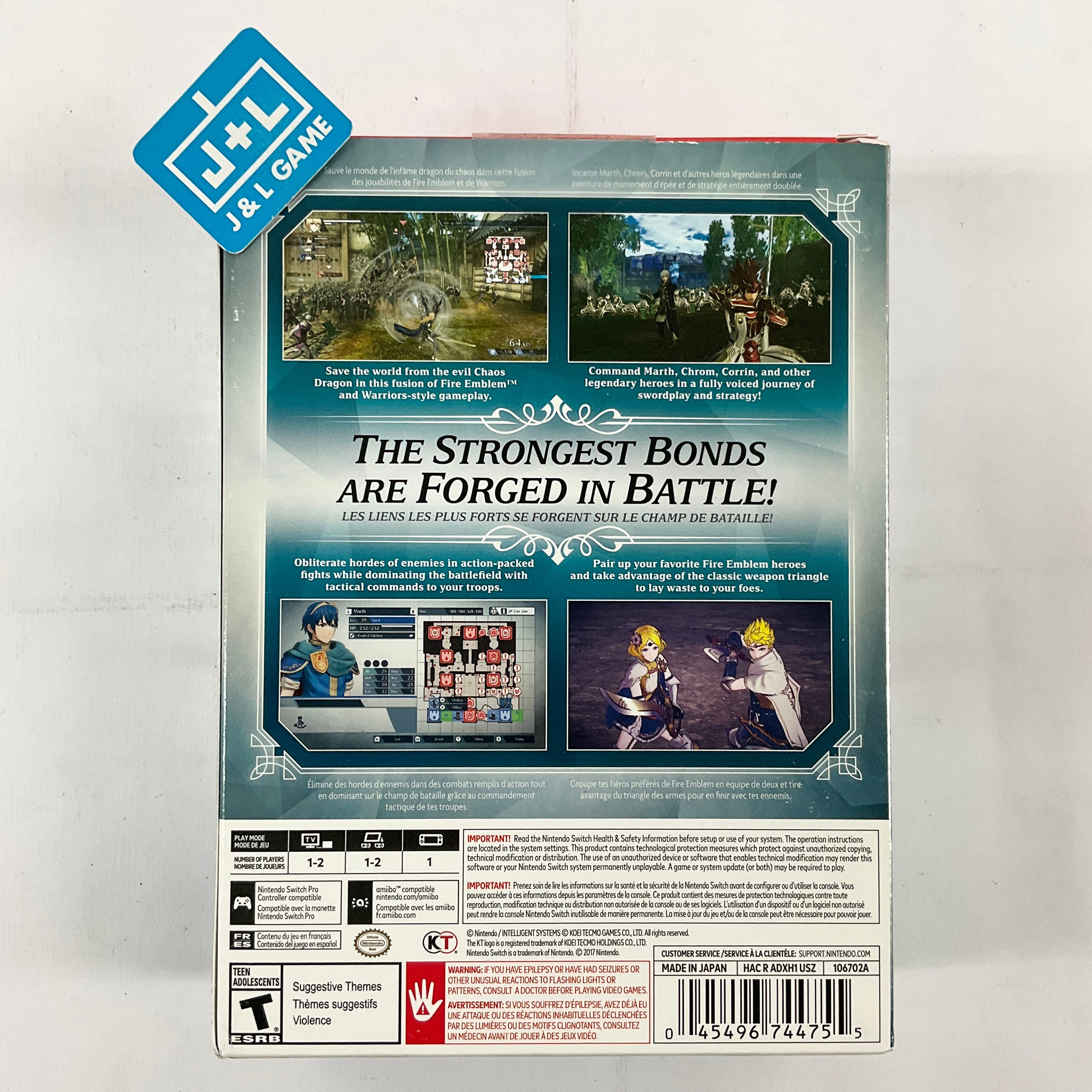Fire Emblem Warriors (Special Edition) - (NSW) Nintendo Switch [Pre-Owned] Video Games Nintendo   