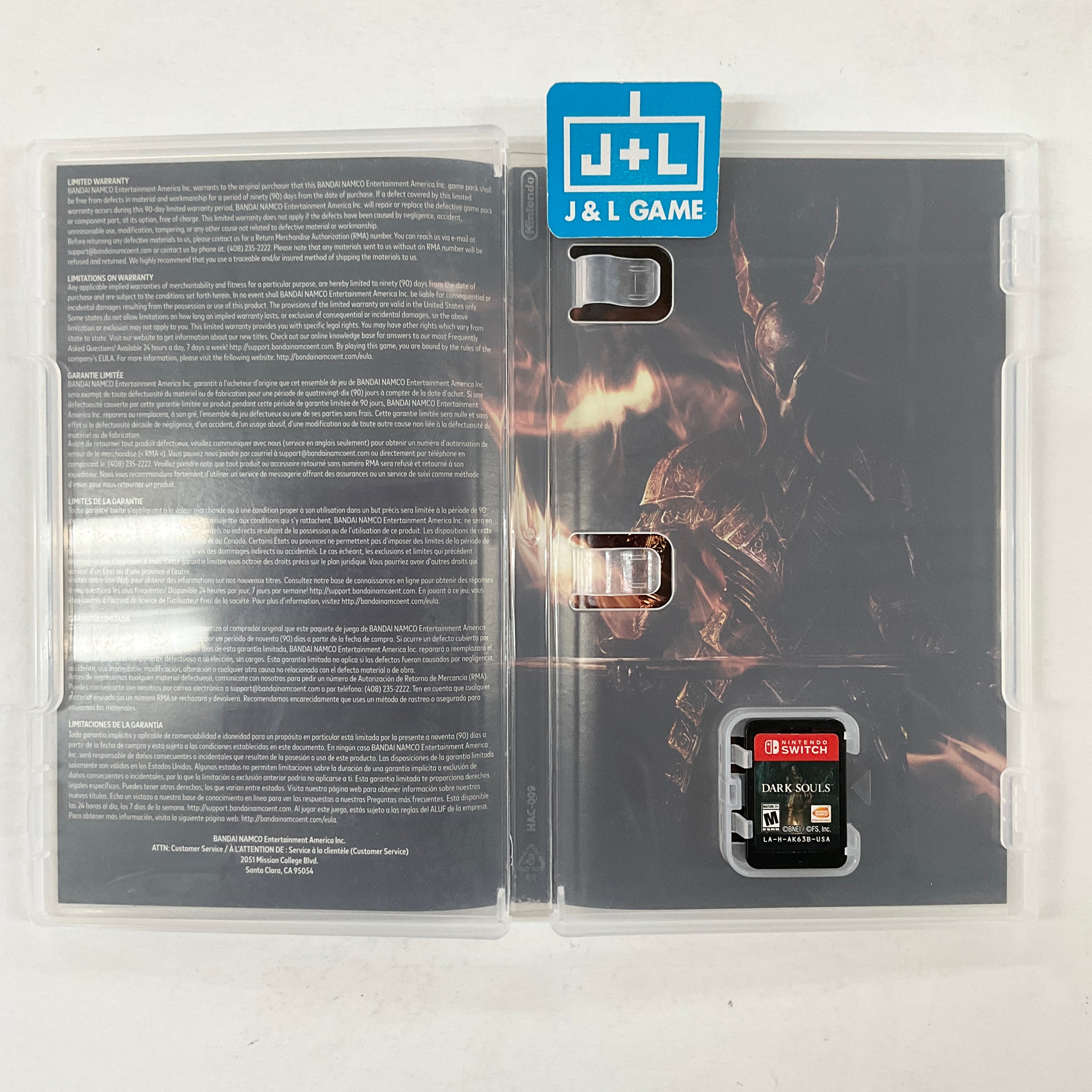 Dark Souls: Remastered - (NSW) Nintendo Switch [Pre-Owned] Video Games BANDAI NAMCO Entertainment   