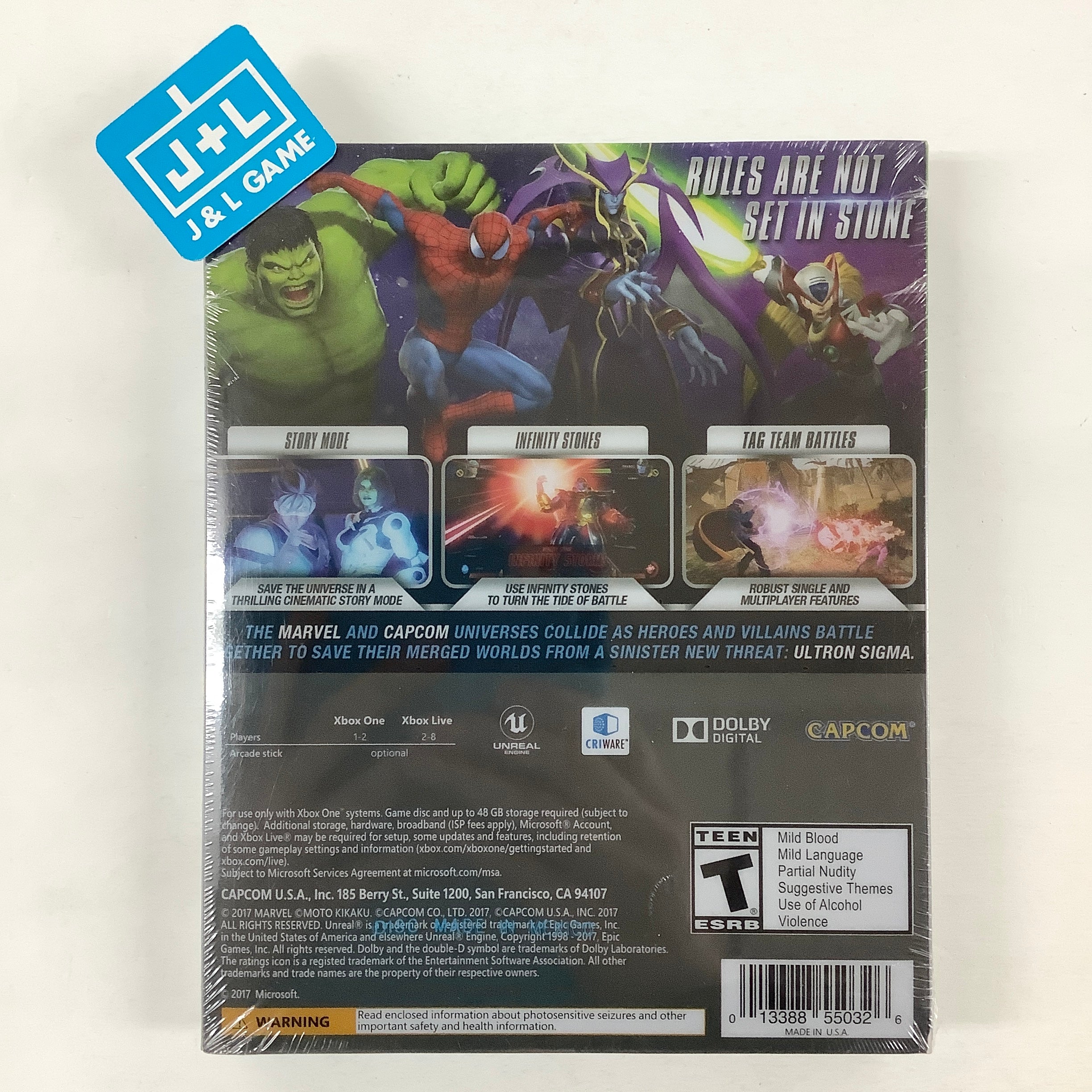 Marvel Vs. Capcom: Infinite Deluxe Edition - (XB1) Xbox One Video Games Capcom   