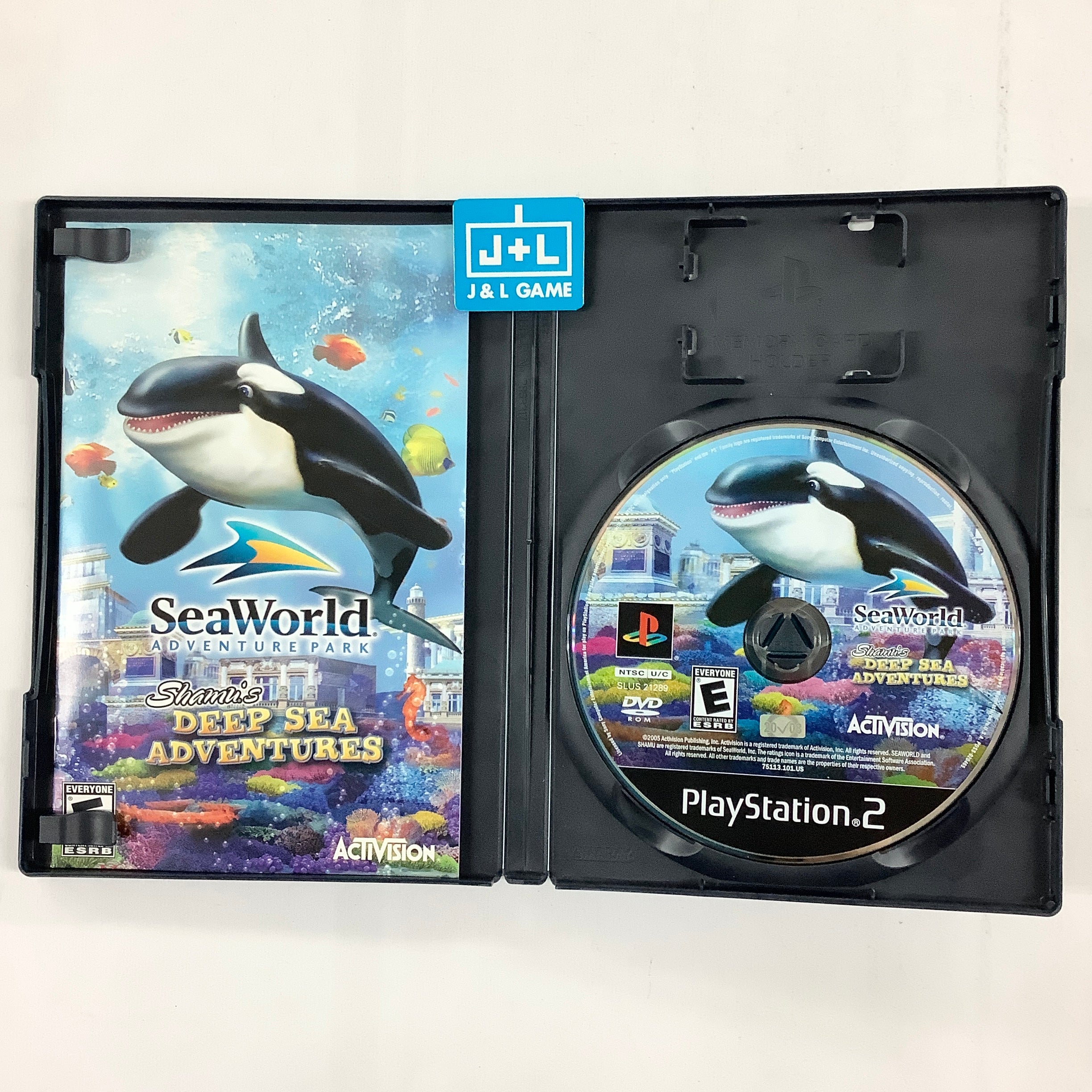 Sea World: Shamu's Deep Sea Adventures - (PS2) PlayStation 2 [Pre-Owned] Video Games Activision   