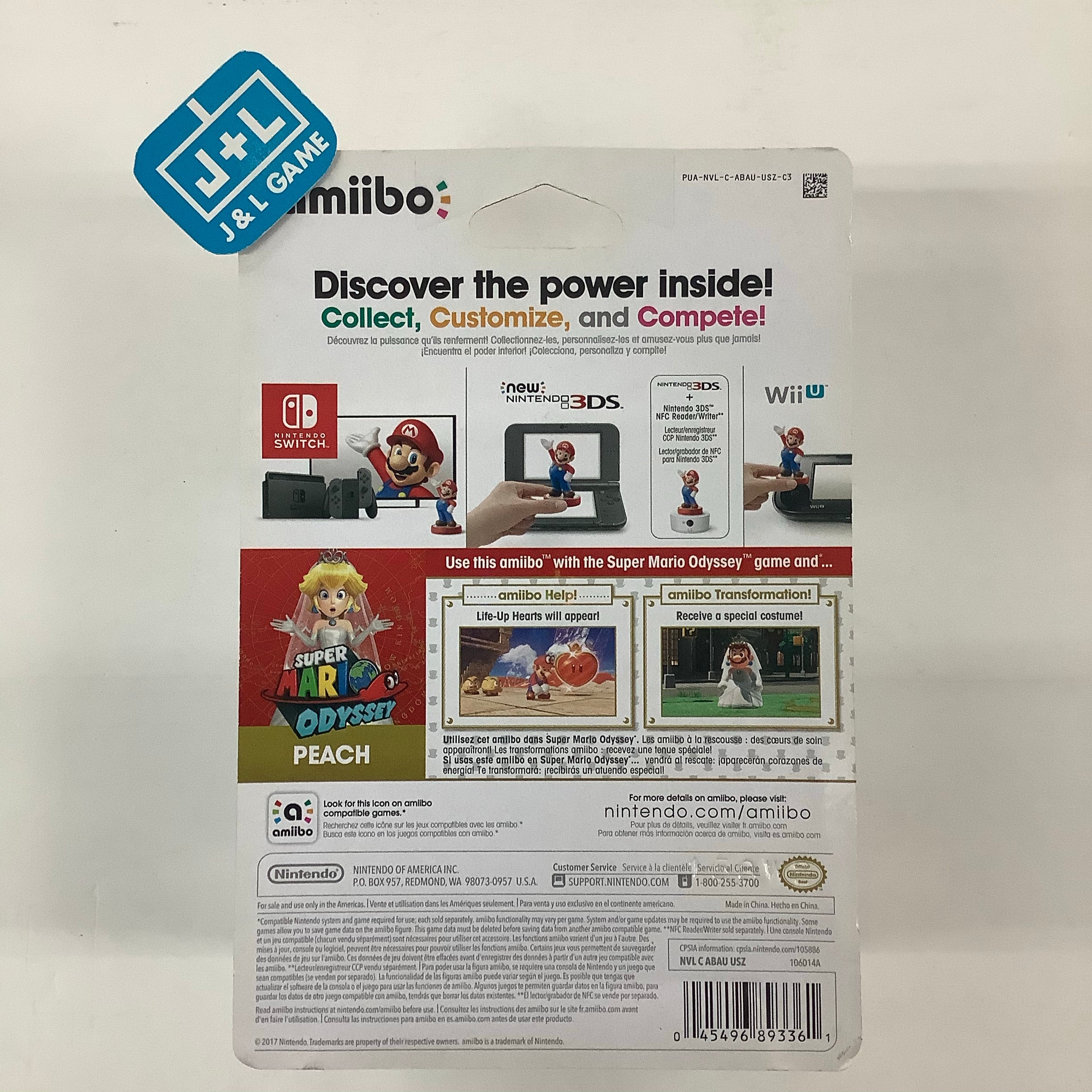 Figura Amiibo Peach Boda Super Mario Odyssey Nintendo 6+ | Cuotas sin interés Figura Amiibo Peach Boda Super Mario Odyssey Nintendo 6+ | Cuotas sin interés