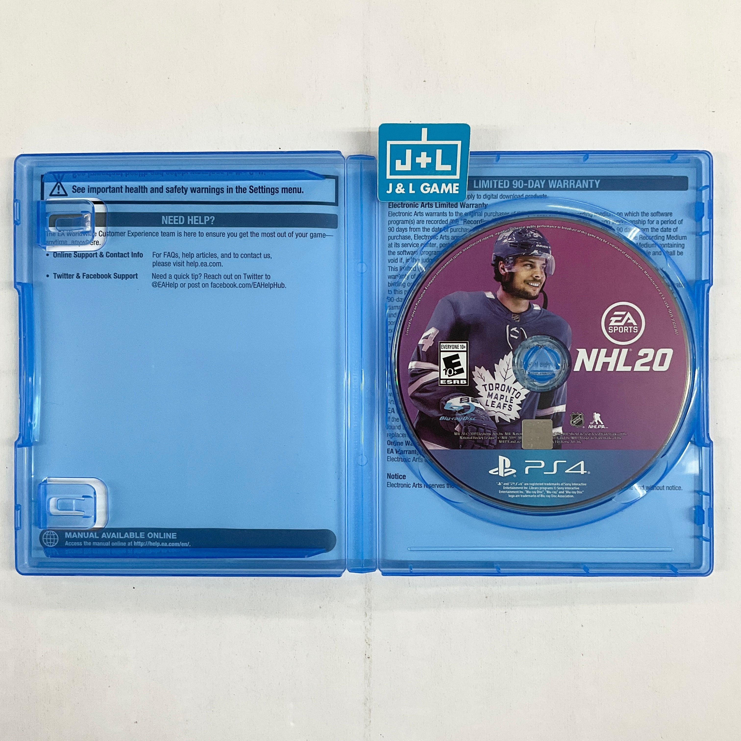 NHL 20 - (PS4) PlayStation 4 [Pre-Owned] Video Games Electronic Arts   