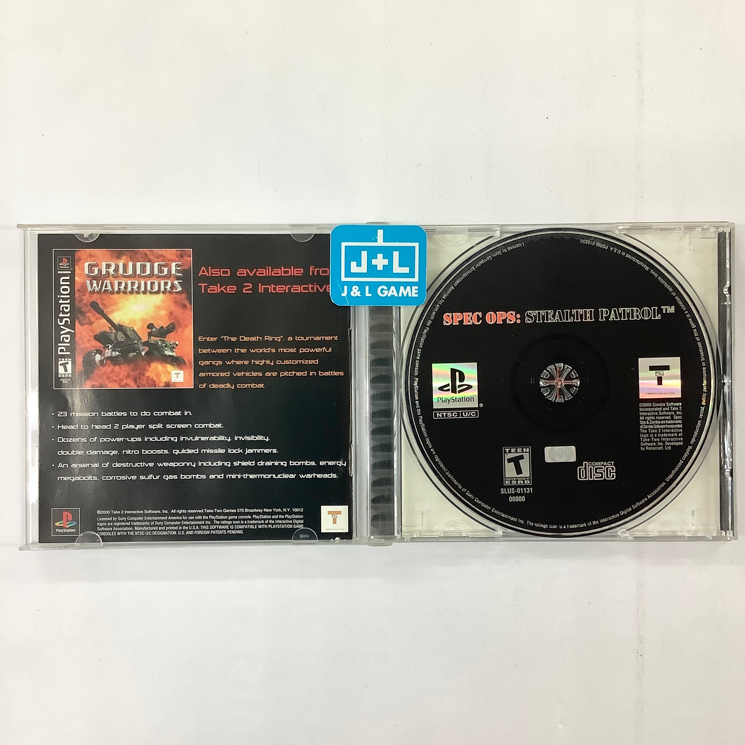 Spec Ops: Stealth Patrol - (PS1) PlayStation 1 [Pre-Owned] Video Games Take-Two Interactive   