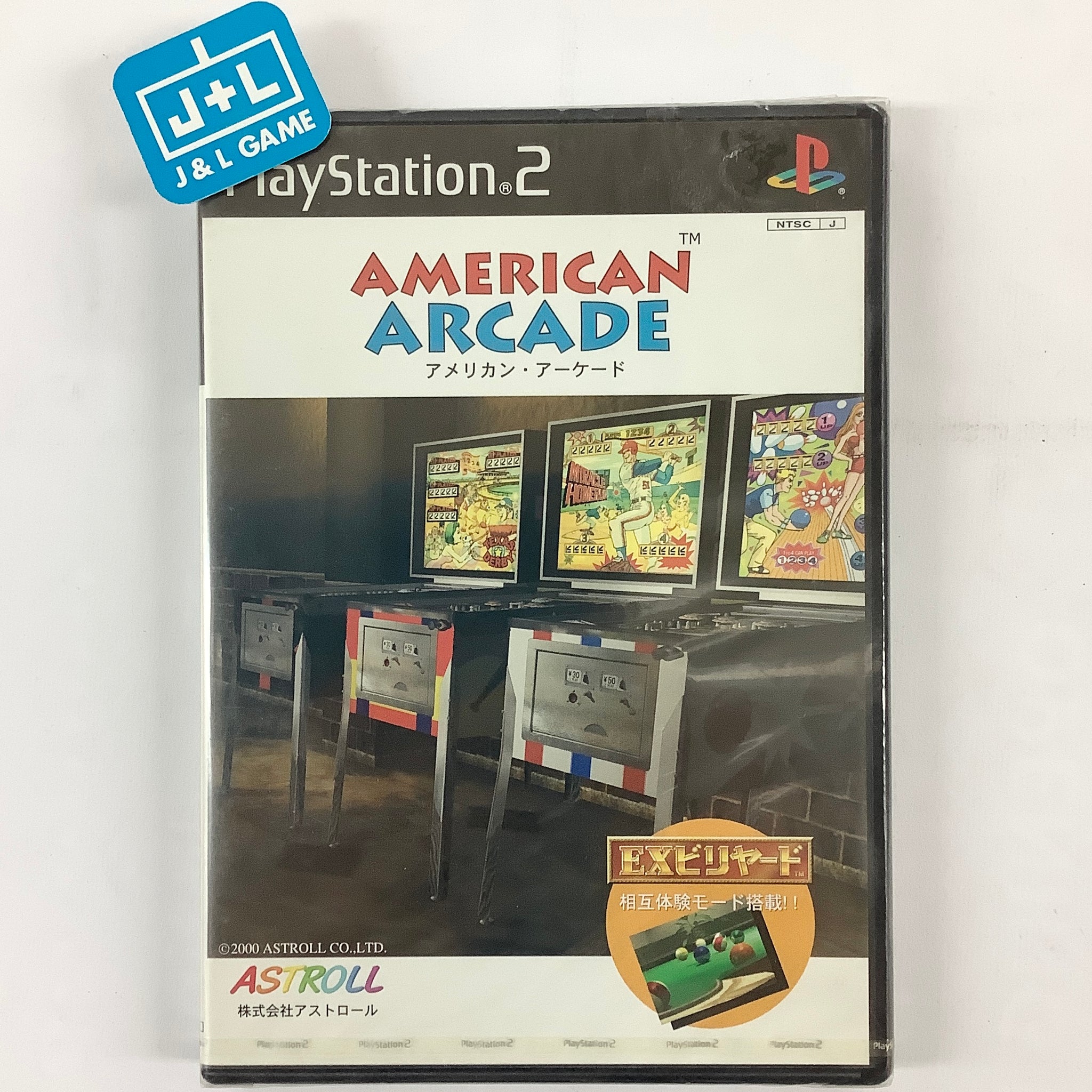 American Arcade - (PS2) PlayStation 2 (Japanese Import) Video Games Astroll   